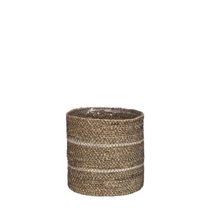 Keramik Topf elegant Rot Ø9cm