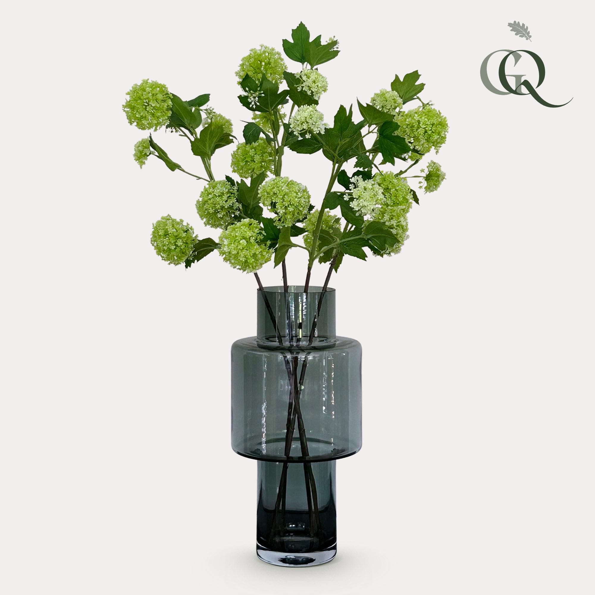 Künstliche Viburnum Opulus Zweige in Creme