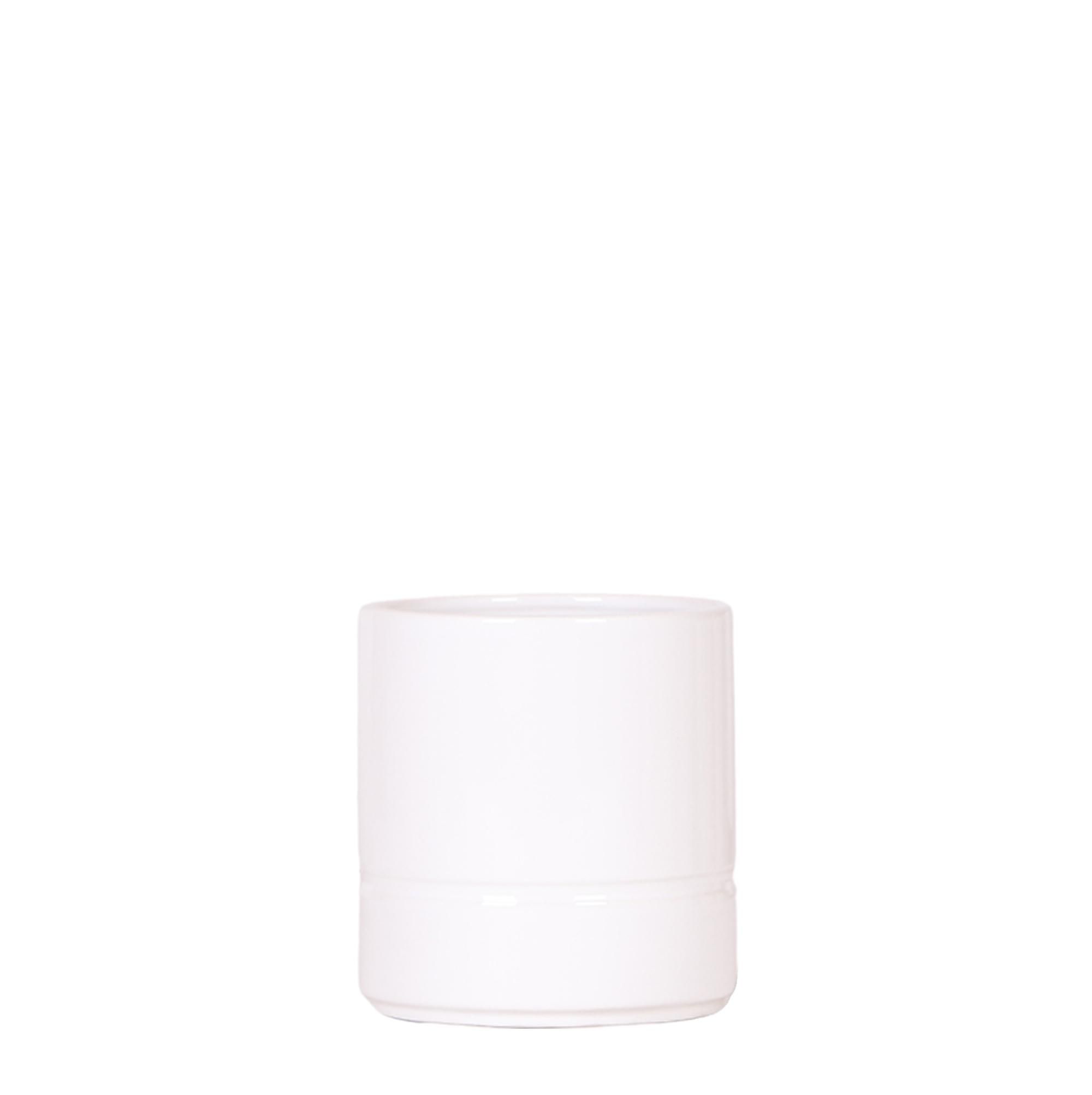 Pastell Topf Weiß Ø9cm