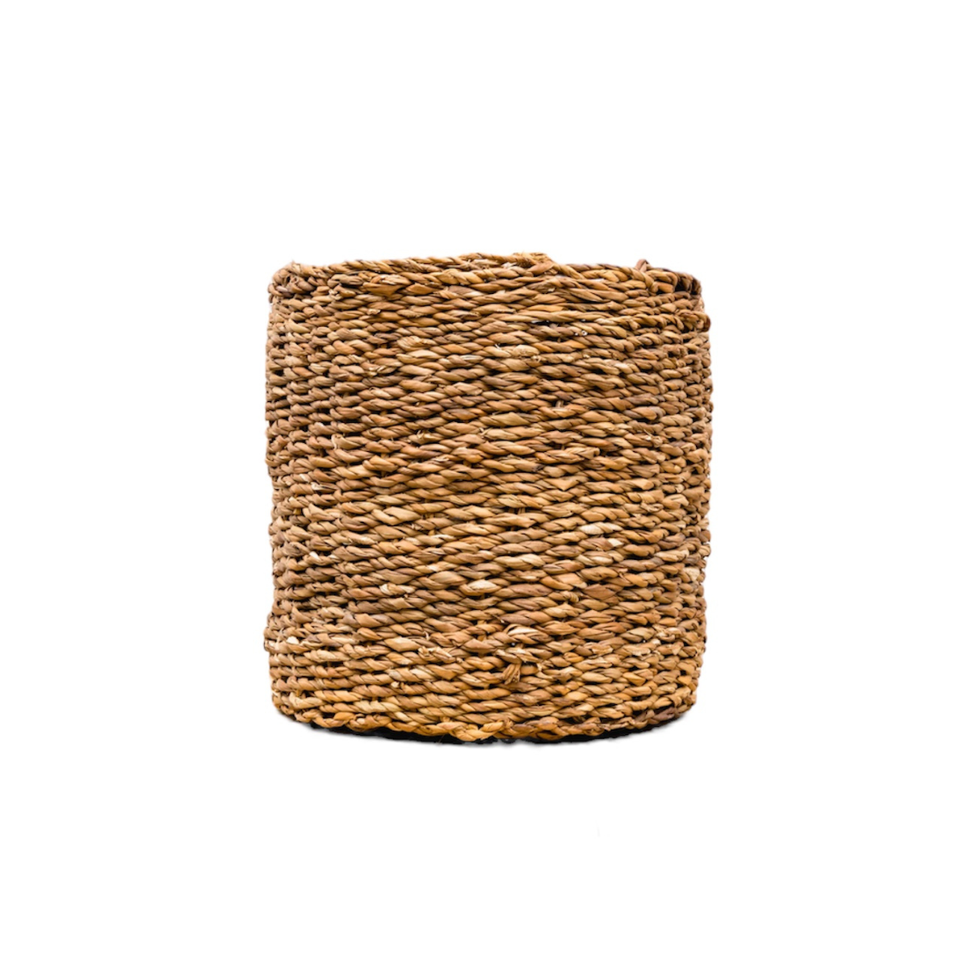 Natürlicher Korb Ido rund 26x33 cm