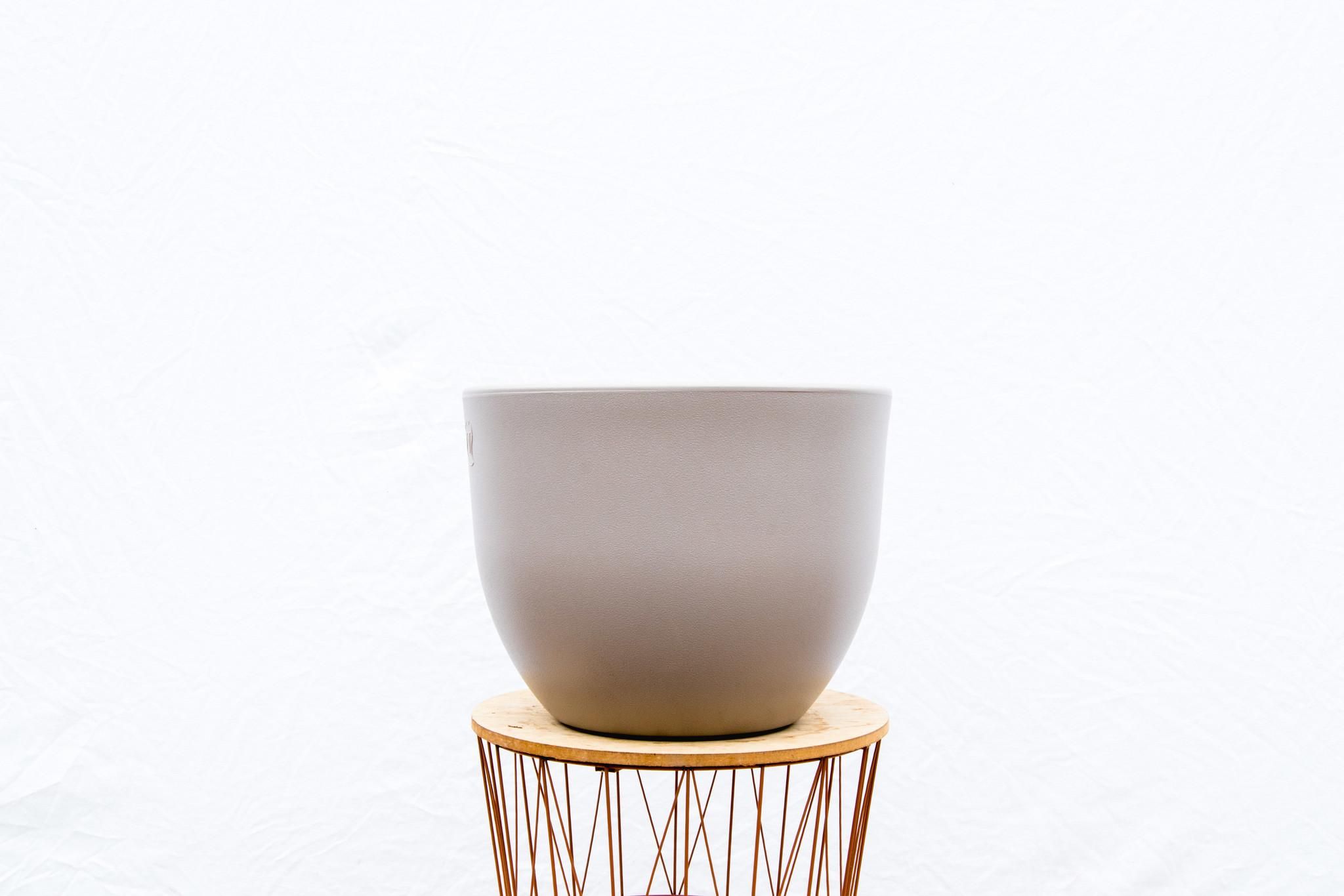 Moderner Anthrazit Blumentopf Eggy