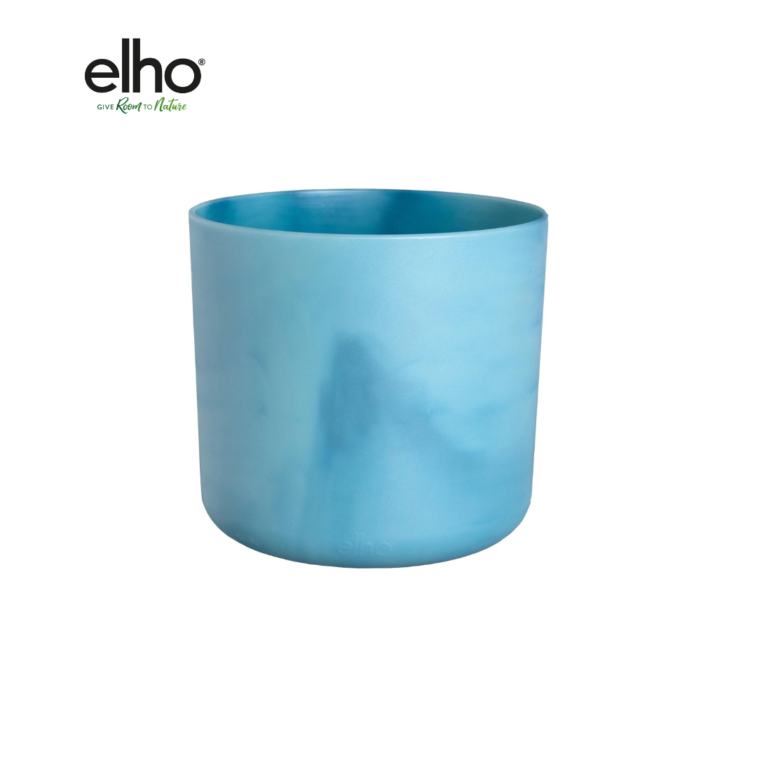 Runder Elho Ocean Pflanztopf Atlantic Blue