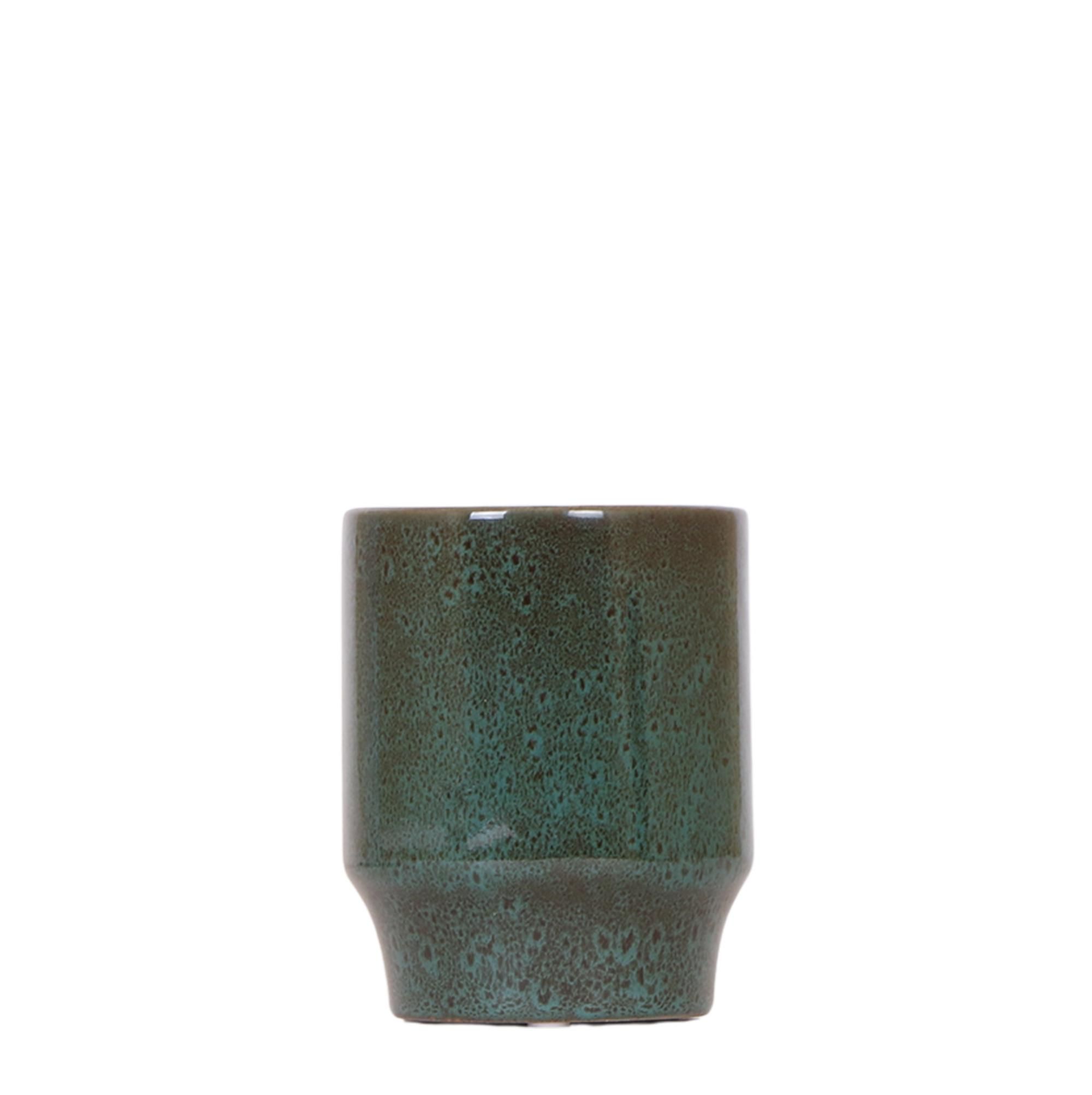 Keramik Dekotopf Classy Green