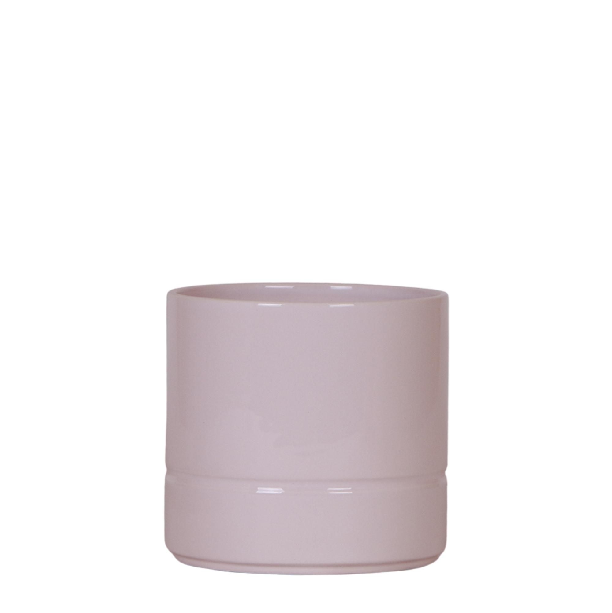 Pastellfarbener Blumentopf Pink Ø12cm