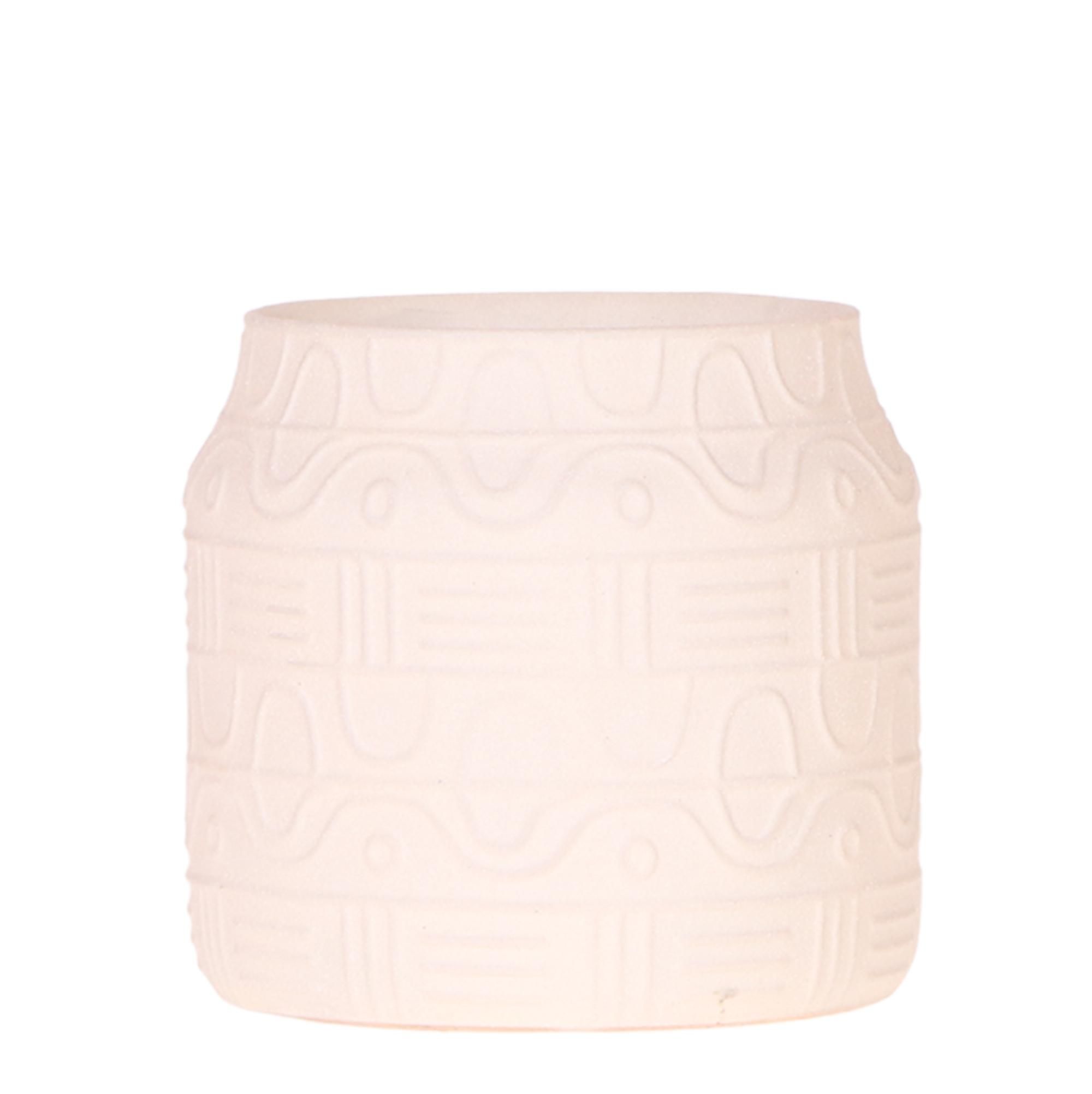 Hyroglyph Dekotopf | Blumentopf | Off White | Ø9cm