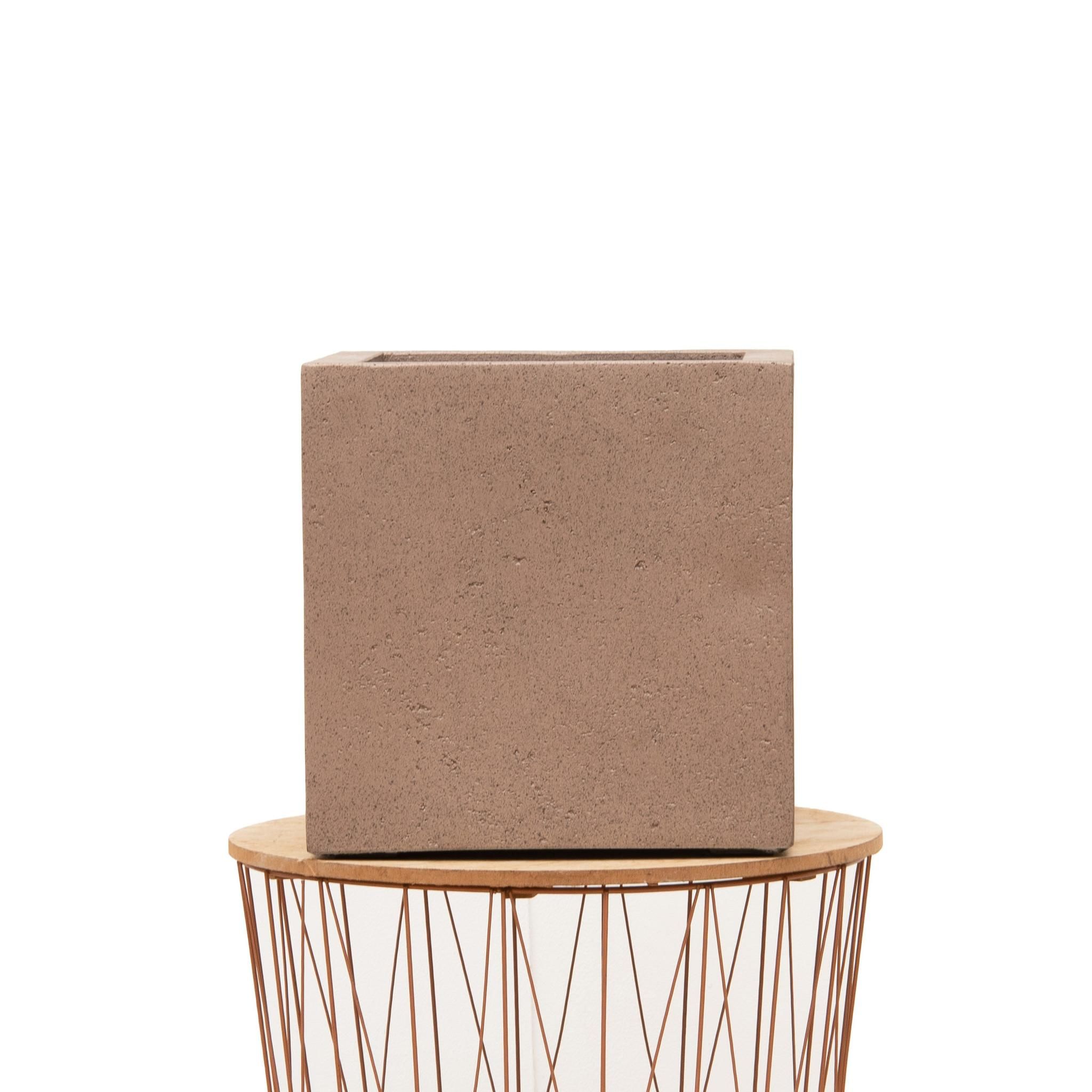 Eleganter Fabien Pflanztopf in Bronze | D60 H60
