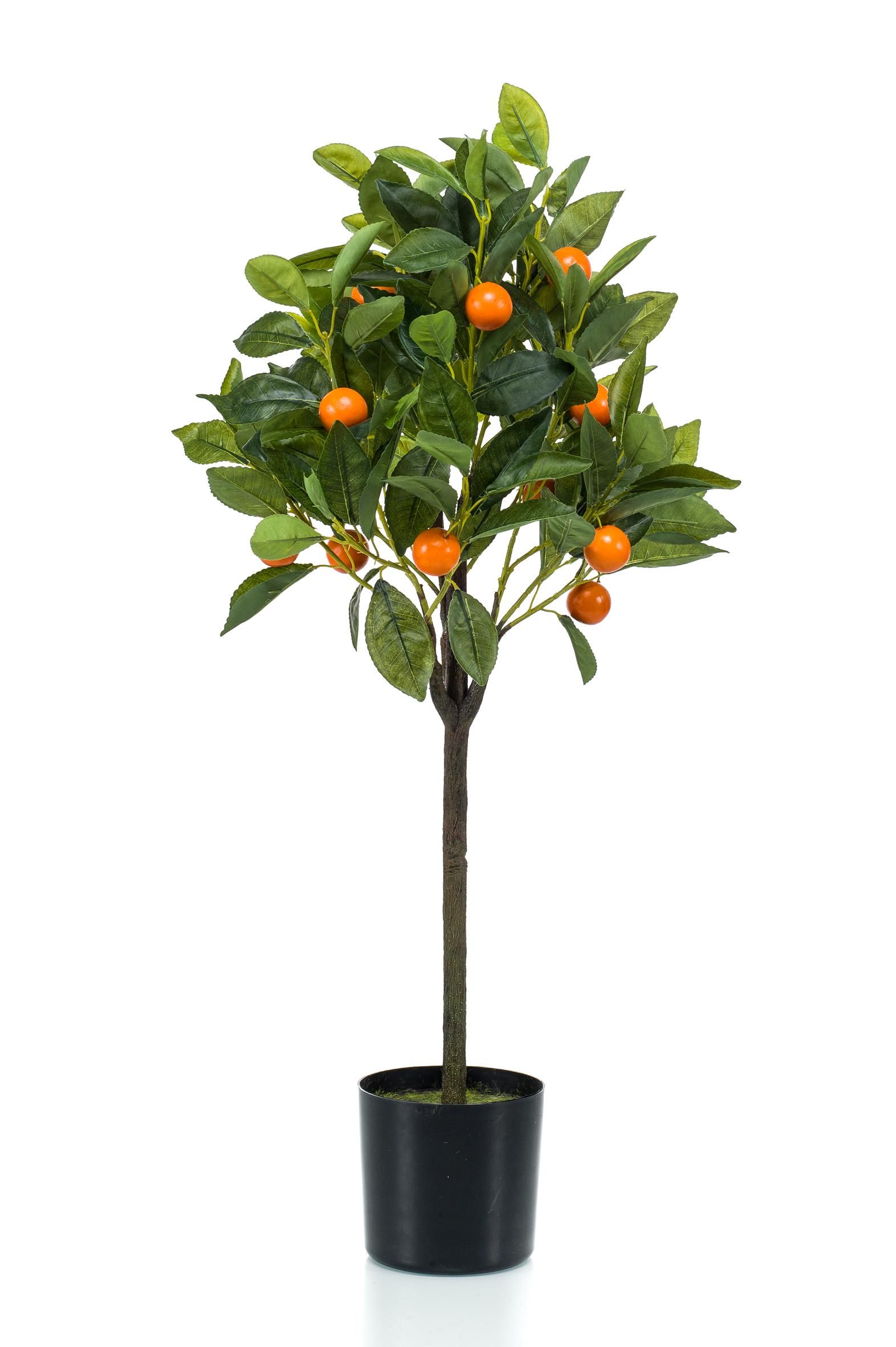 Kunstpflanze Orangebaum Citrus Sinensis
