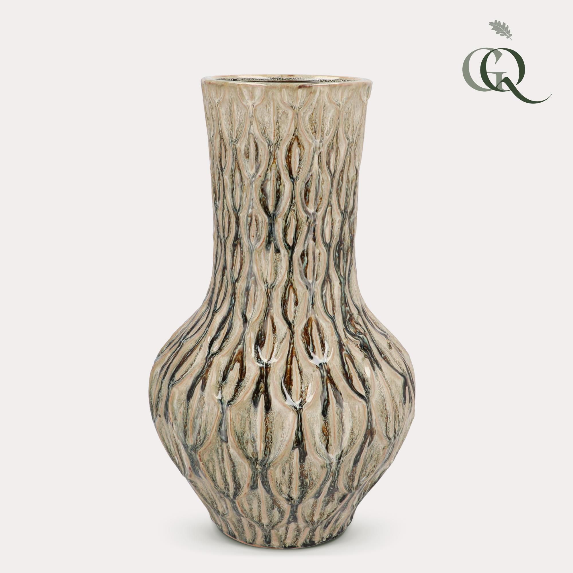 Moderne Designer-Vase Grün
