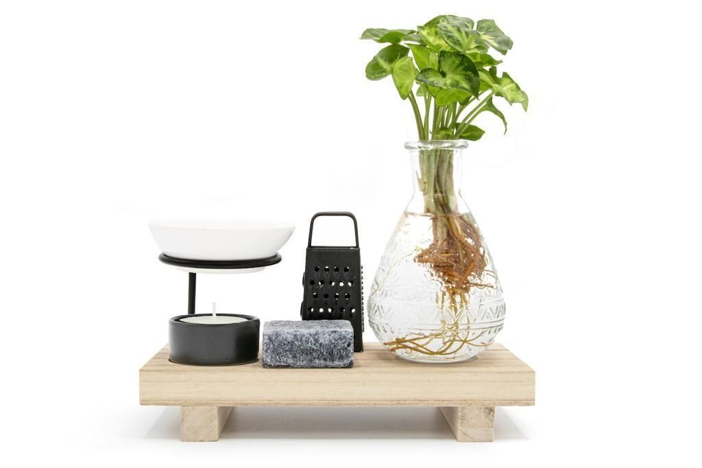 Geschenkidee Happiness Box – Wellness – Topf Ø 10cm