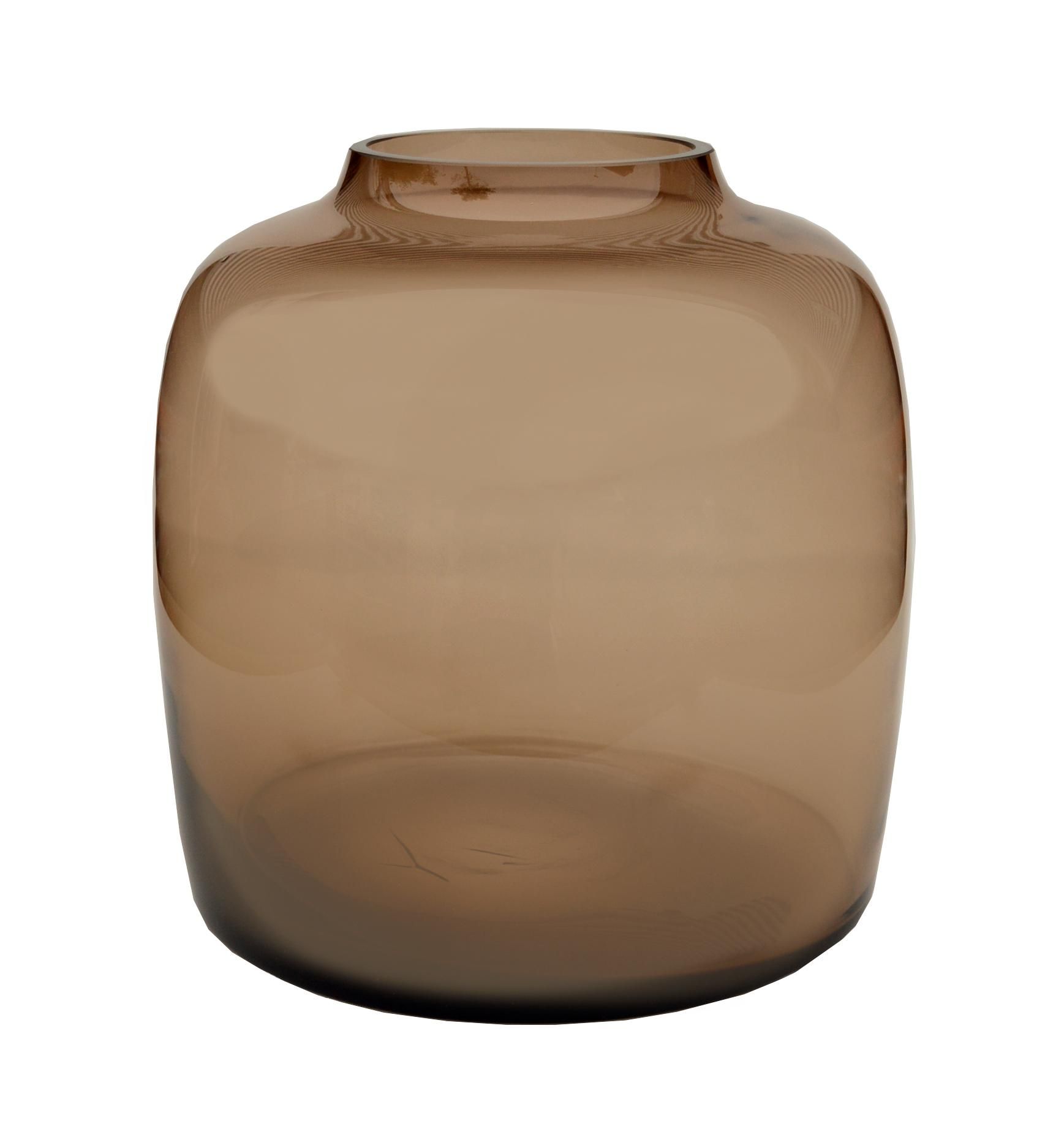 Taupe Glasvase Bartica M