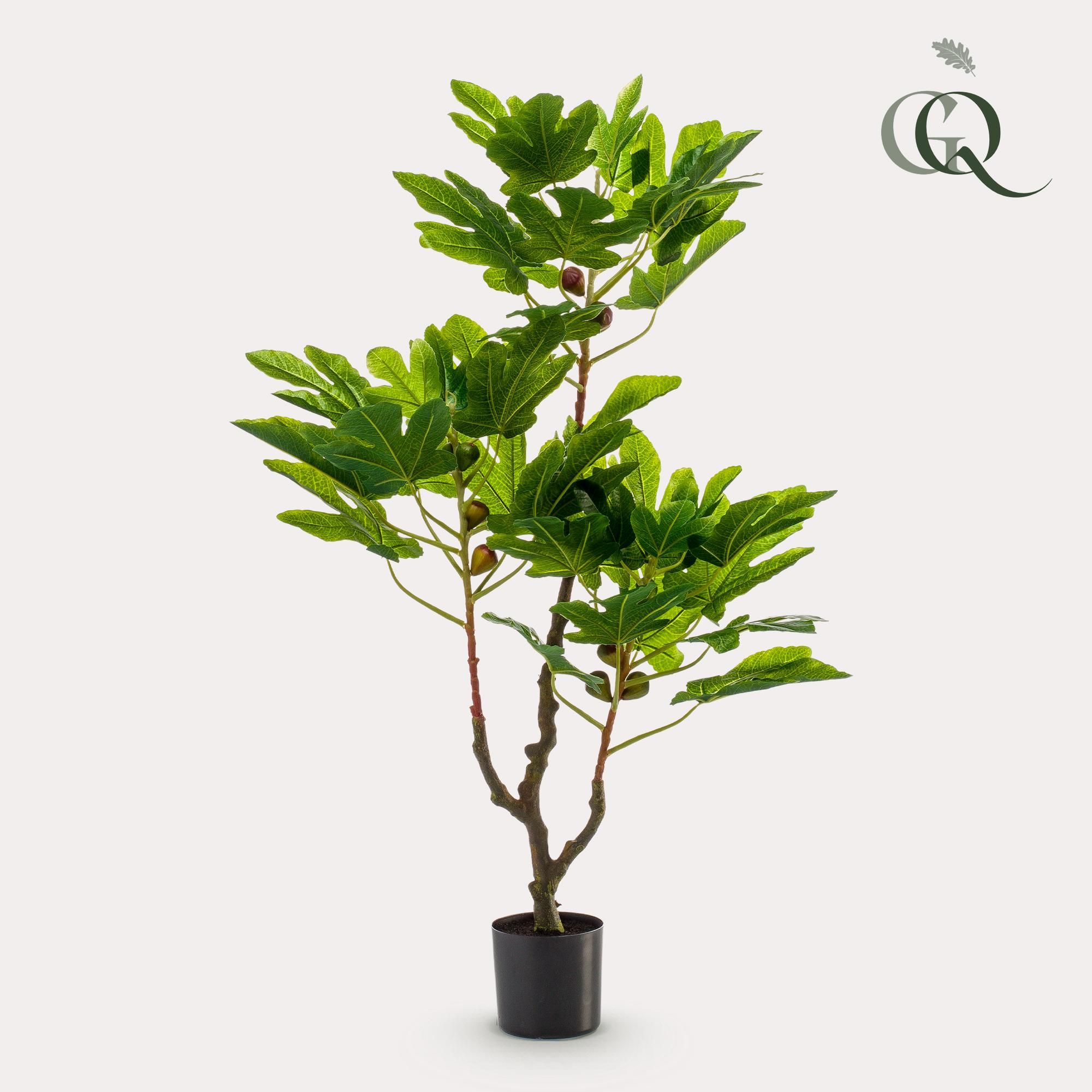 Kunstfeigenbaum Ficus Carica - Mediterrane Deko Pflanze