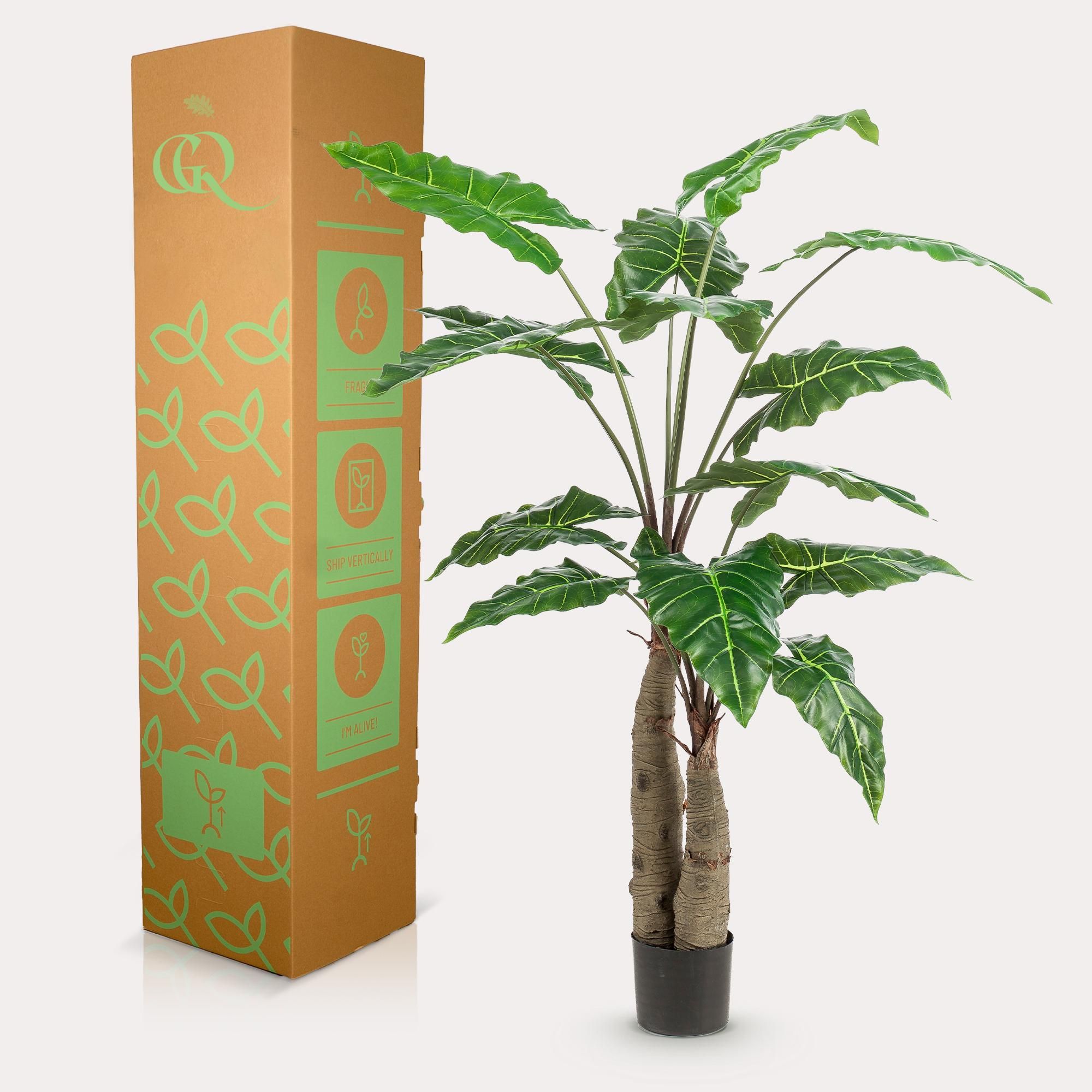 Kunst-Alocasia Pflanze Olifantsoor 150 cm