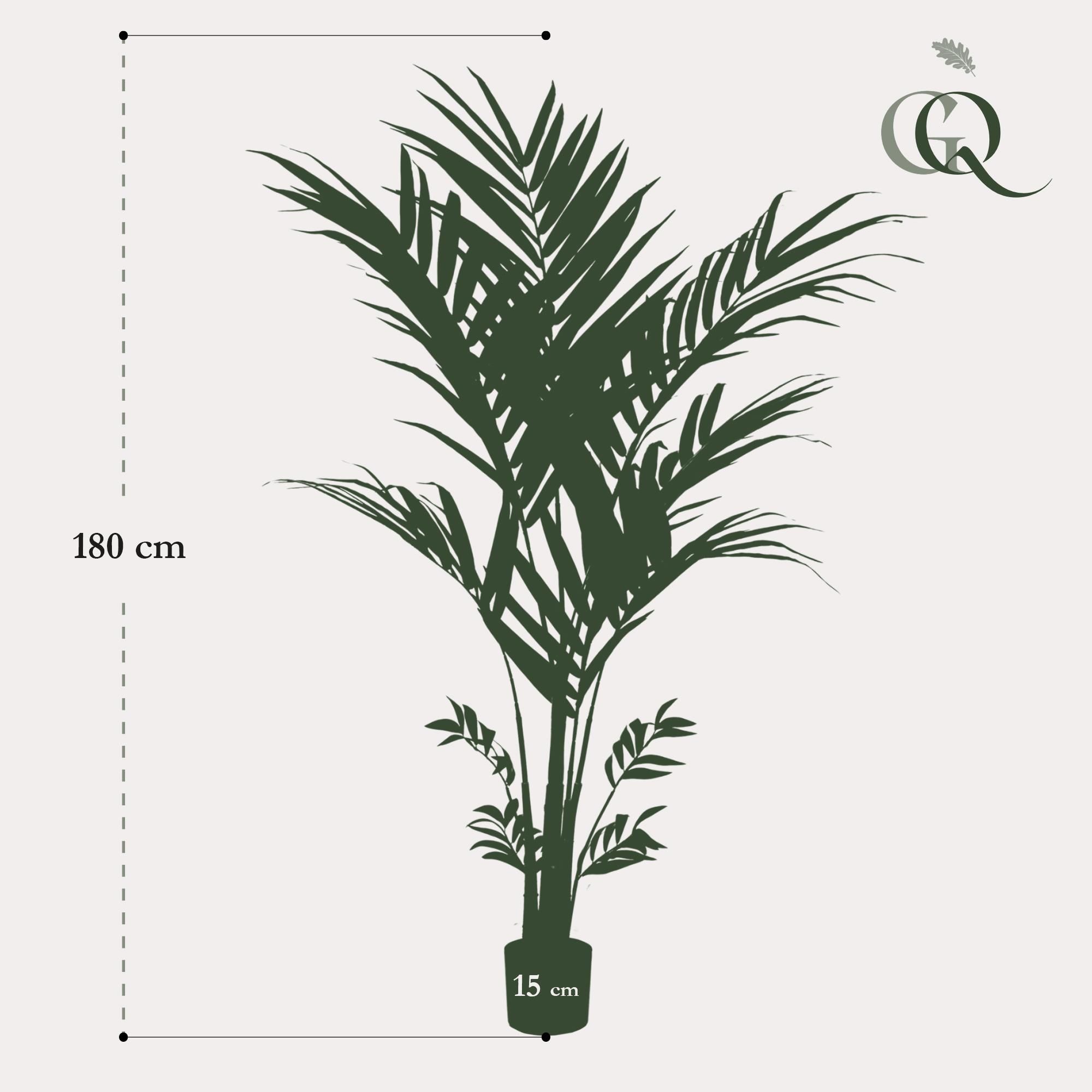 Künstliche Kentiapalme Tropische Deko 180 cm