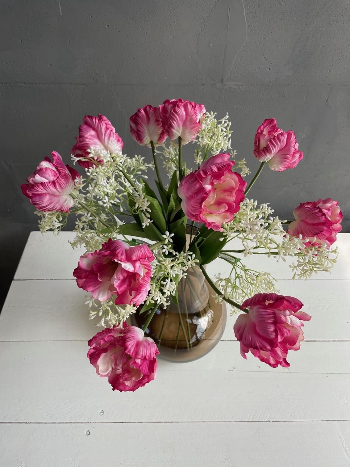 Kunstblumen Boquet Romantic Glam