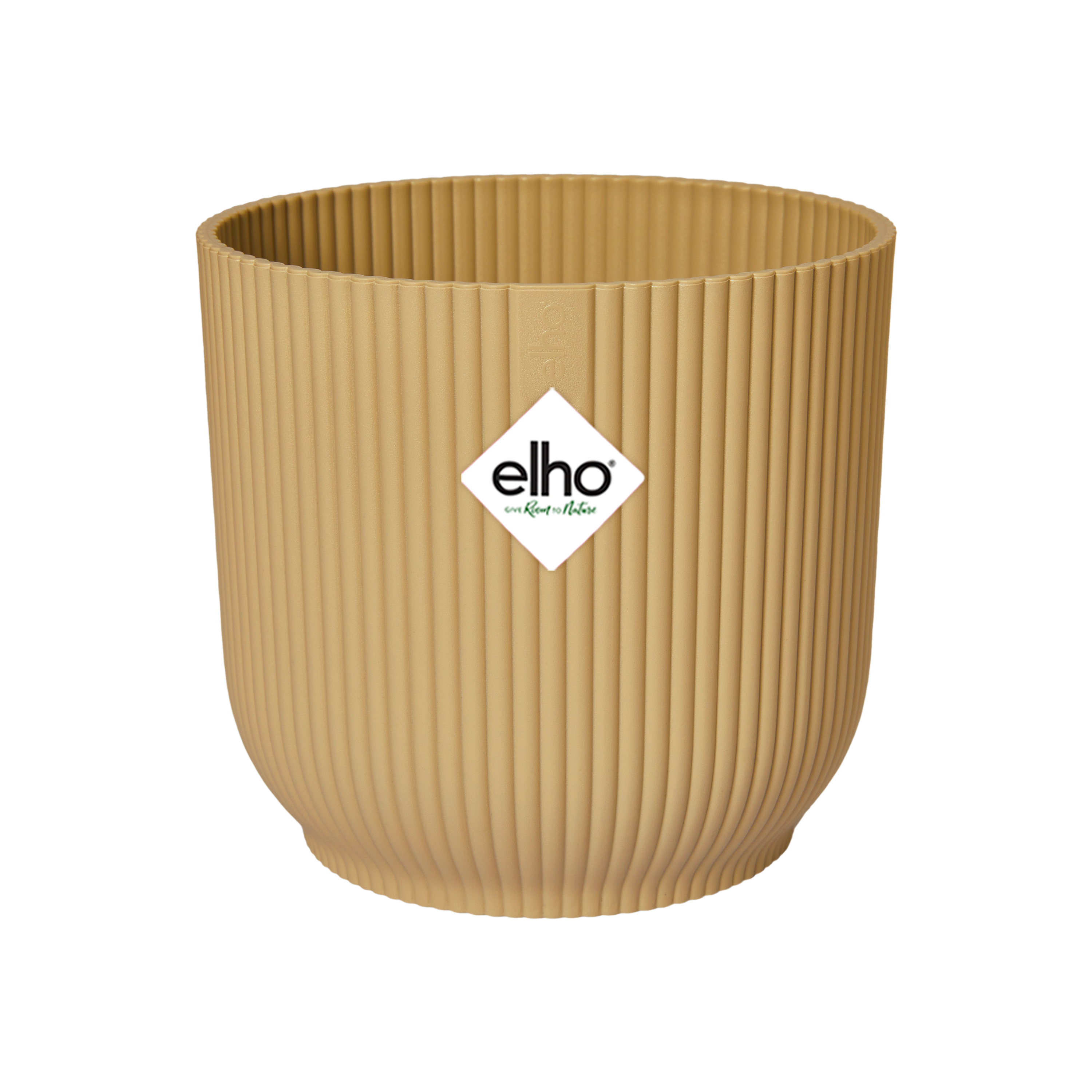 Elho Vibes Fold Rundtopf Gelb
