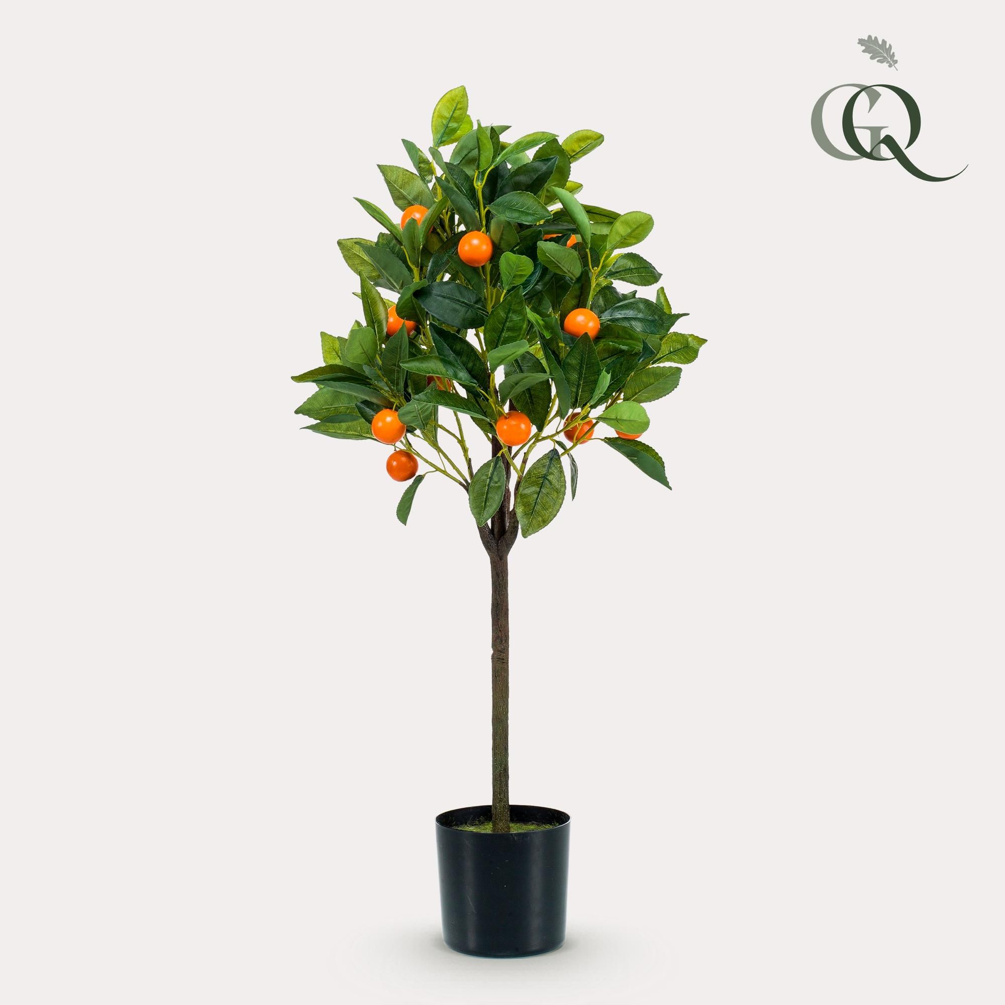 Kunstpflanze Orangebaum Citrus Sinensis