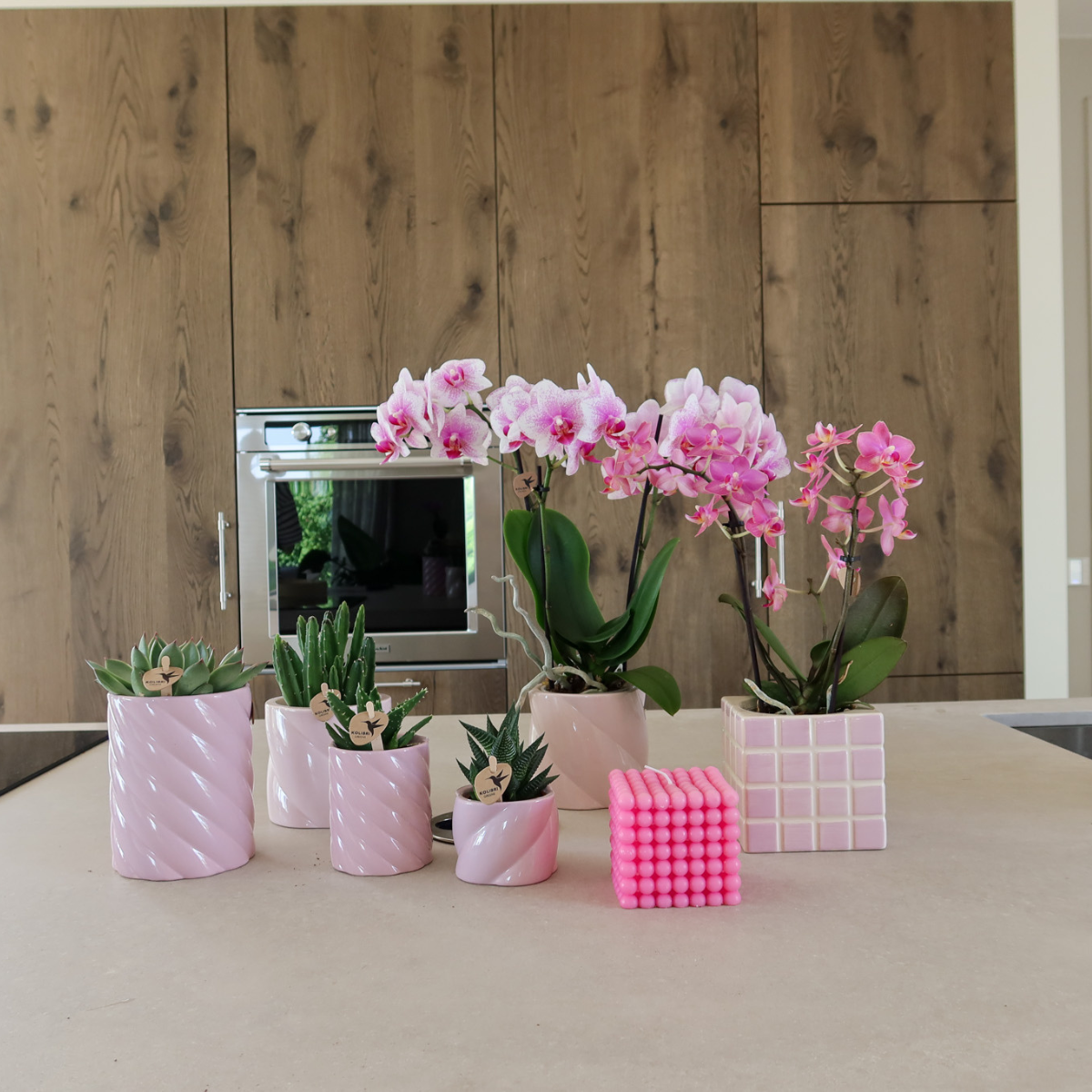 Ziertopf – Pink – Ø 9 cm