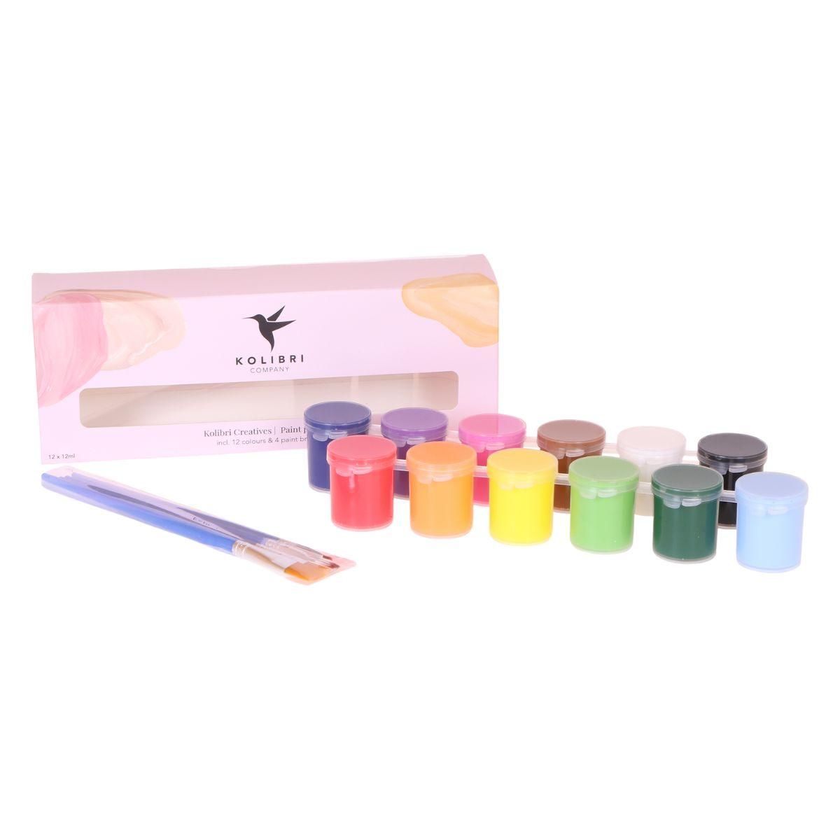Blumentöpfe Bemal-Set für kreative DIY Projekte
