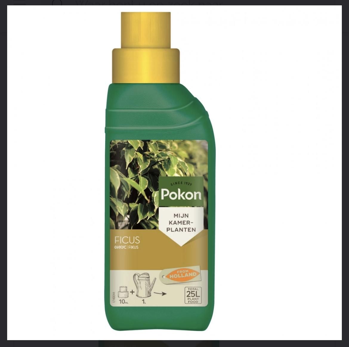 Ficus Pflanzennahrung in praktischer 250ML Flasche