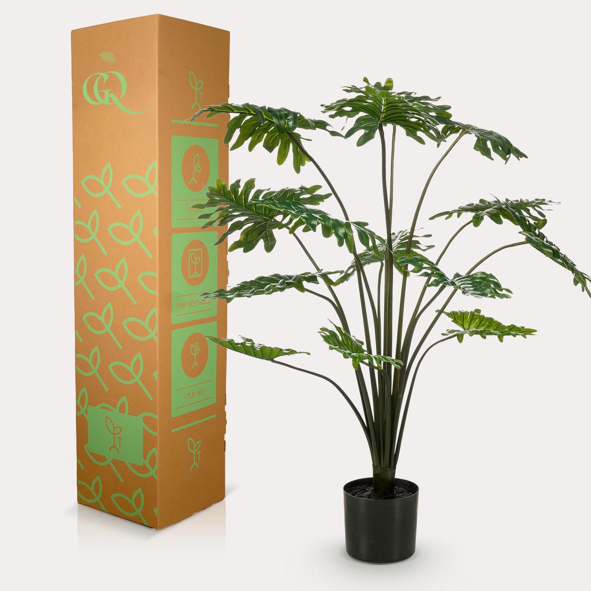 Philodendron Kunstpflanze für Wohn- und Bürodekoration