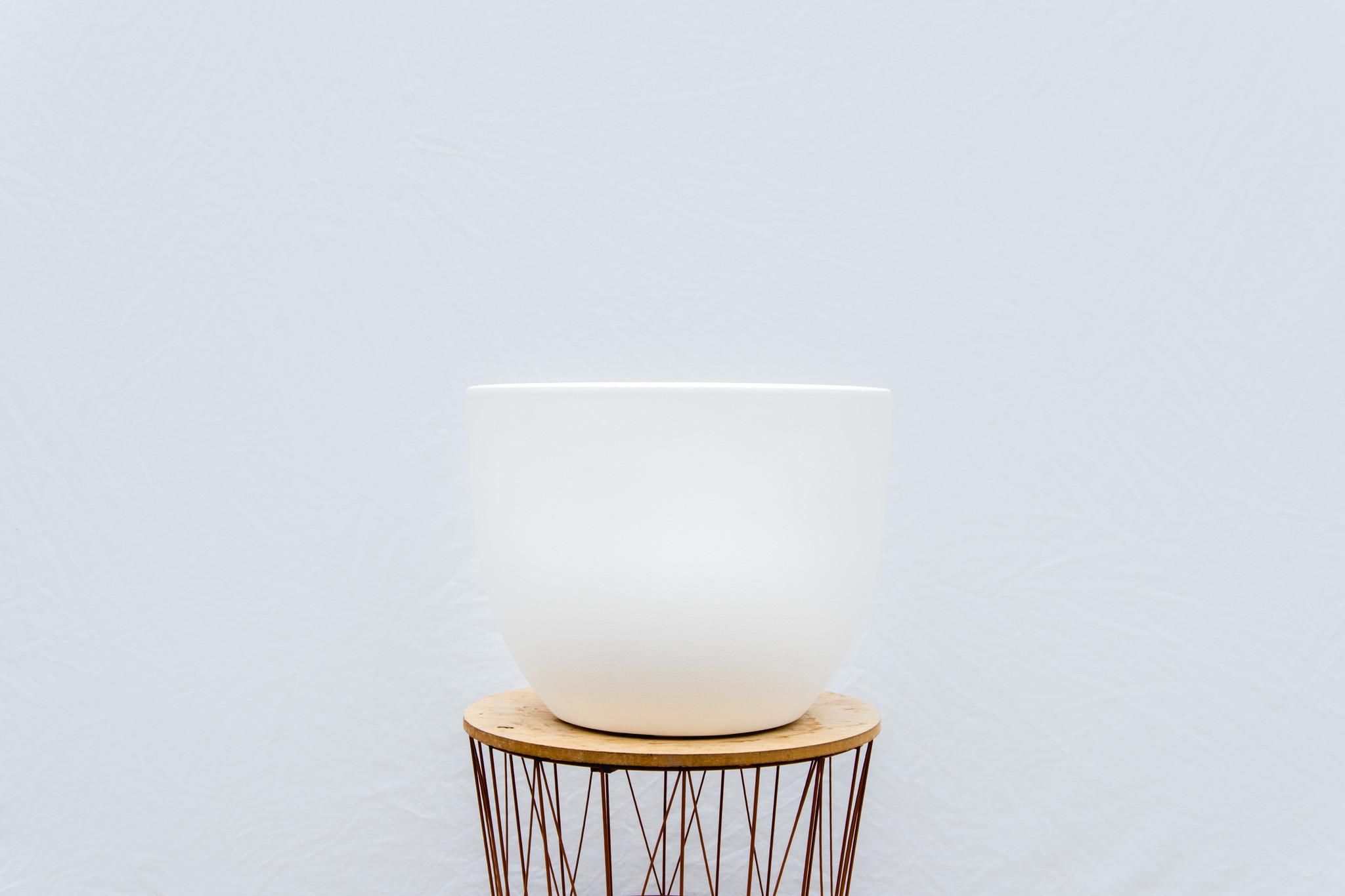 Moderner Blumentopf Eggy Anthrazit