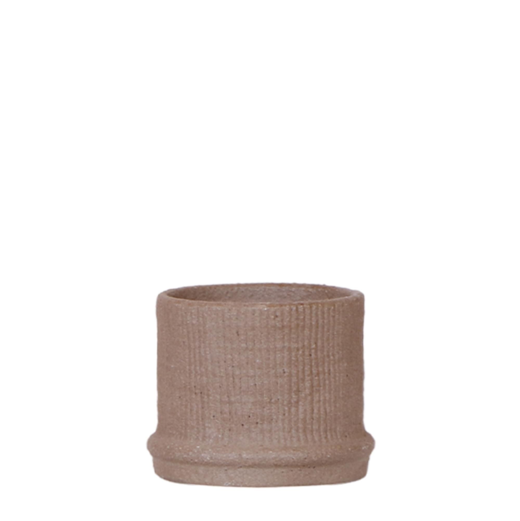 Bali Dekotopf Braun Ø6cm