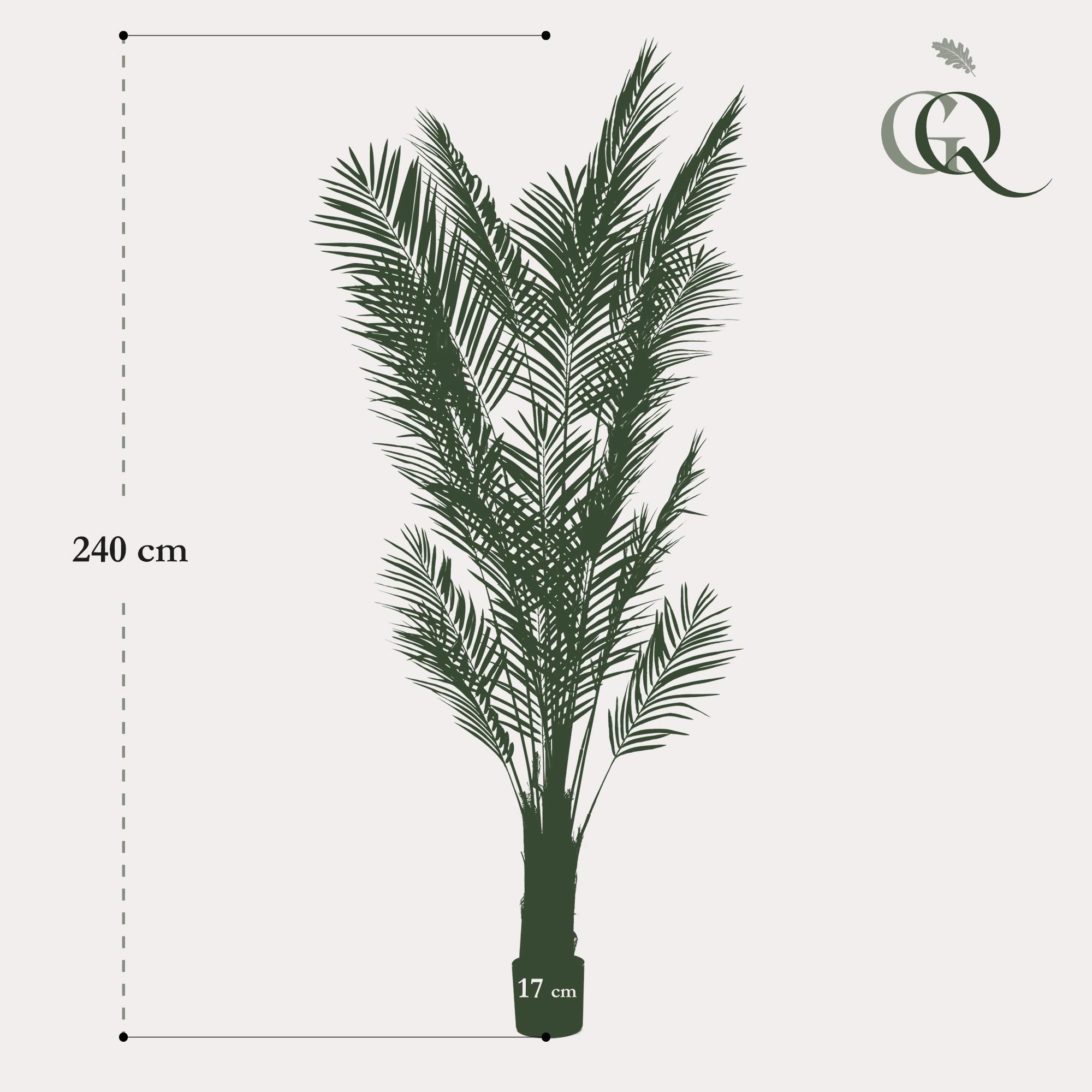 Kunstpalme Areca Lutescens – Goldene Palme – 240cm