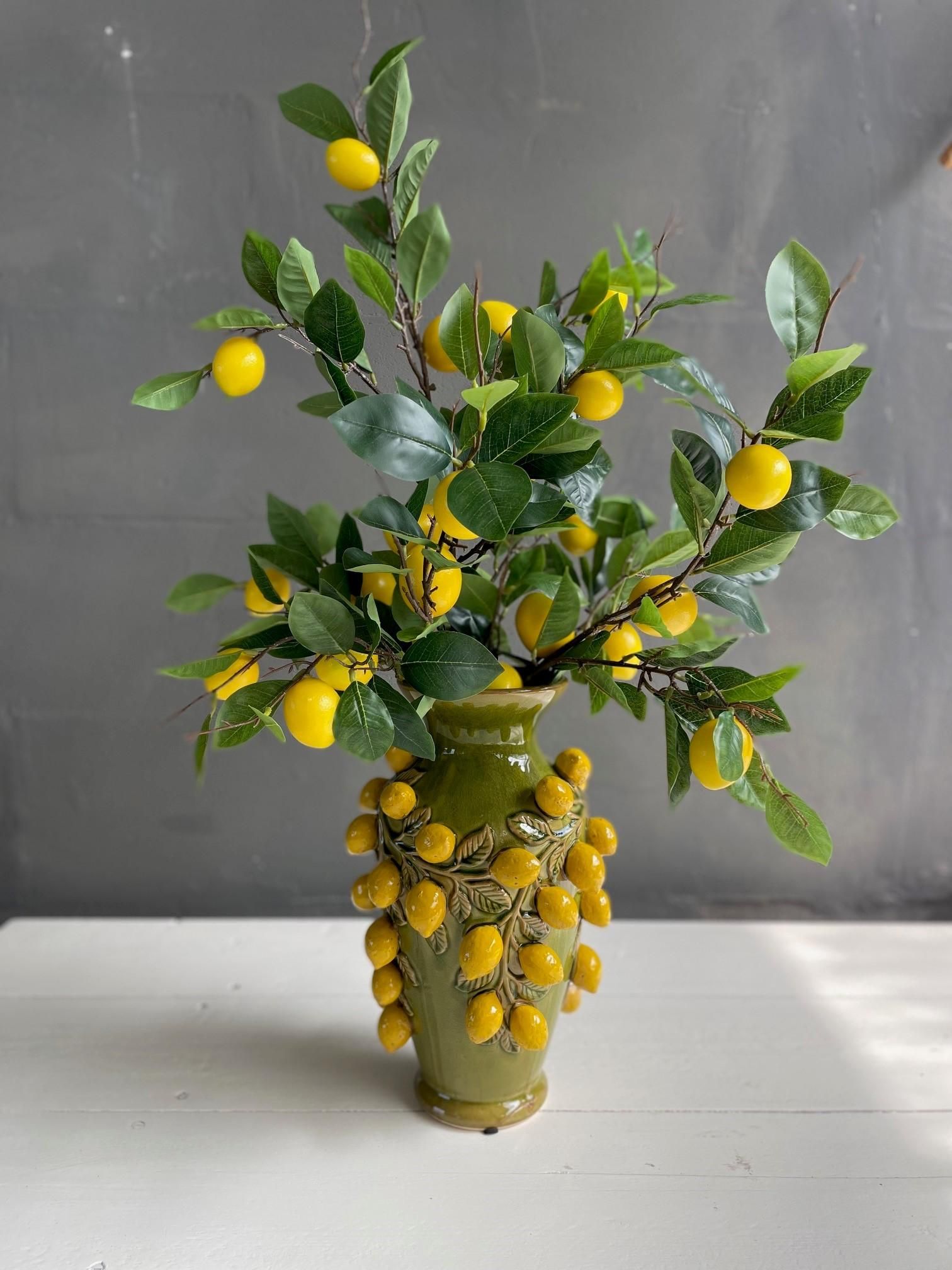 Kunstblumen Boquet Lemon Glow