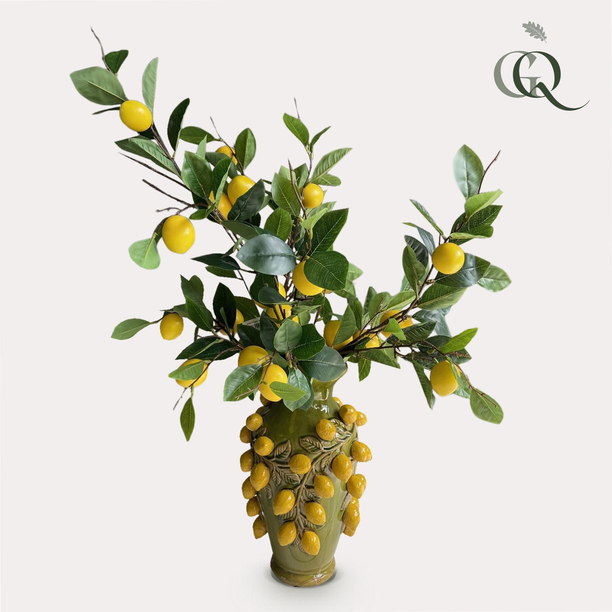 Kunstblumen Boquet Lemon Glow