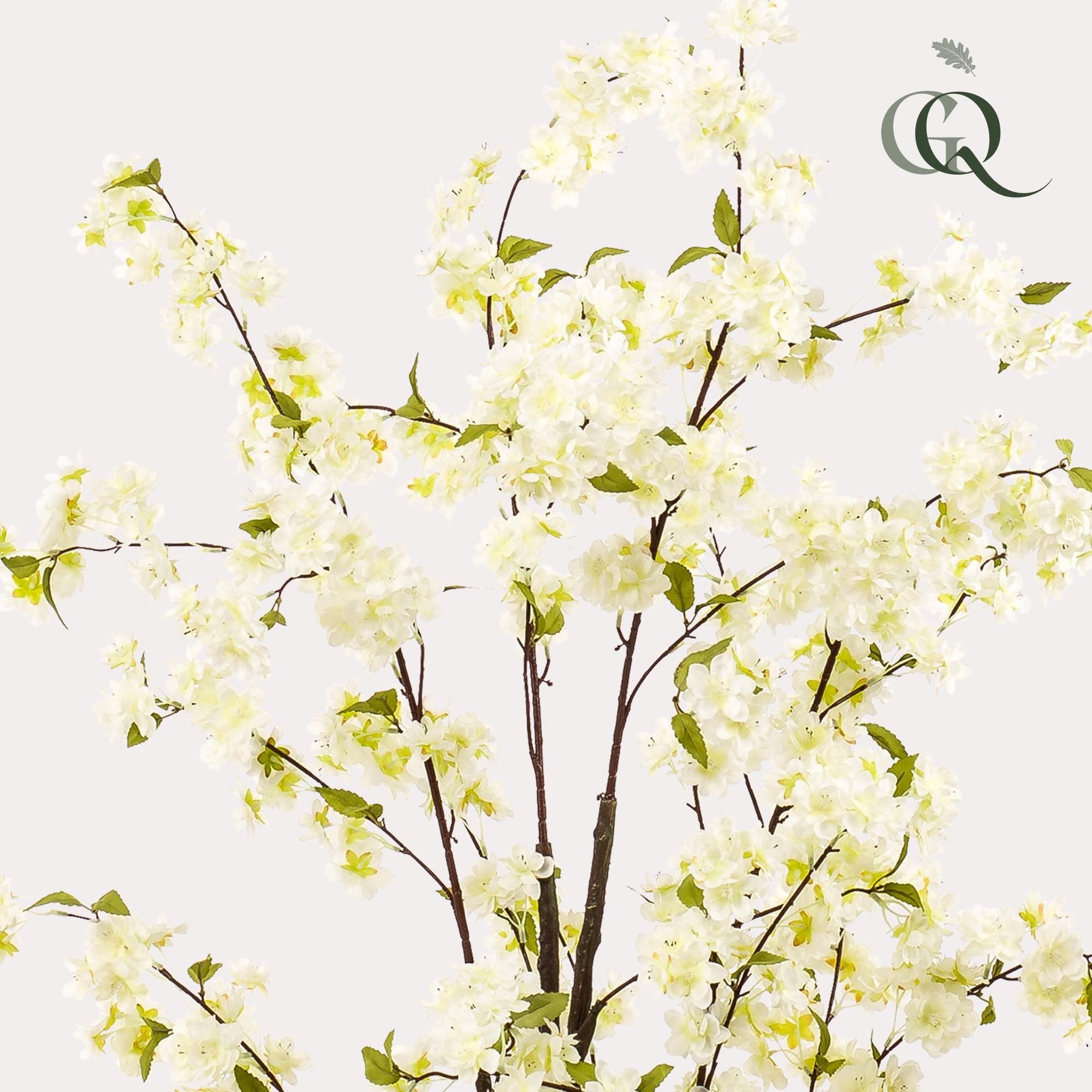 Kunstbaum Prunus Prunus | Kirschblüte Weiß | 135cm
