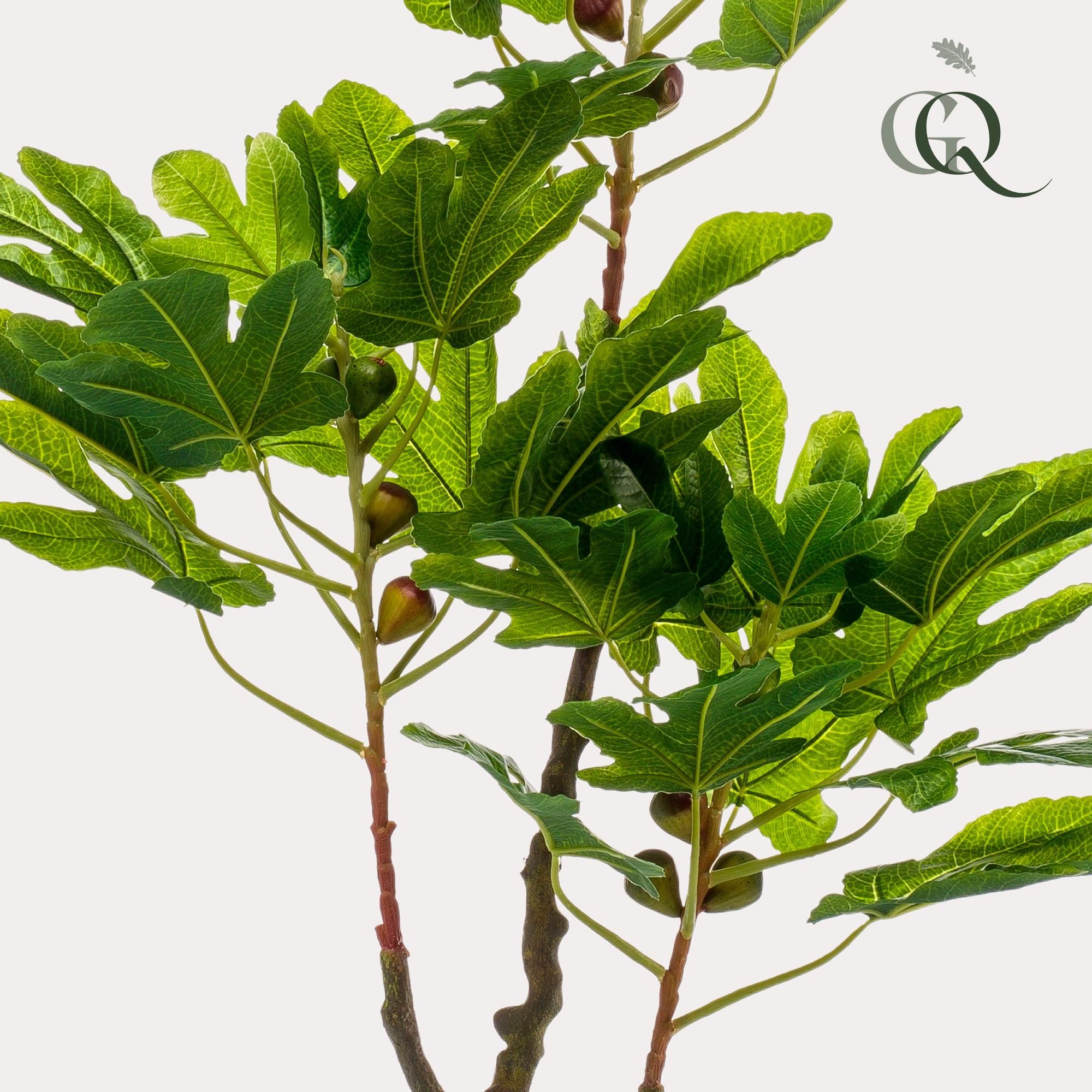 Kunstfeigenbaum Ficus Carica - Mediterrane Deko Pflanze