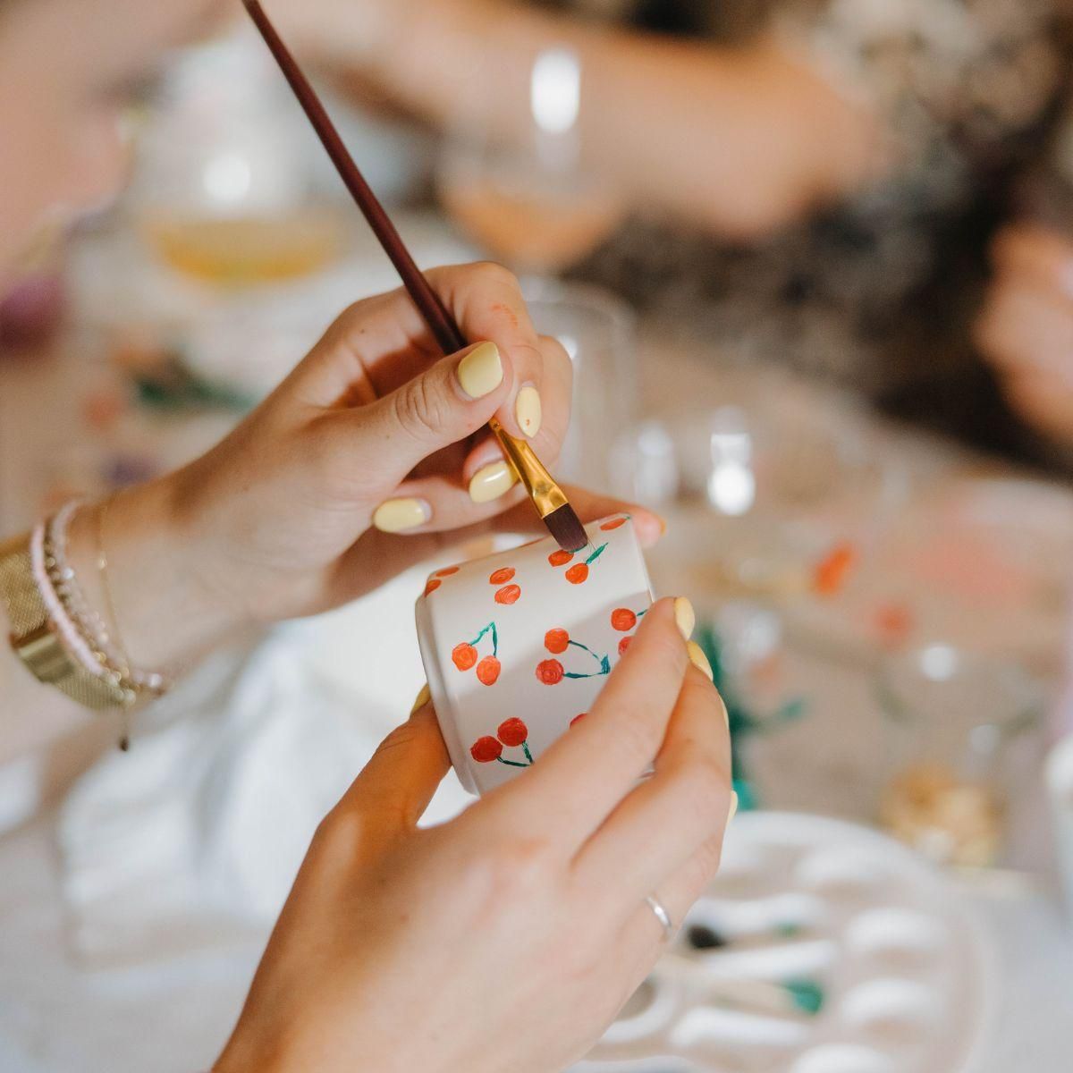 Blumentöpfe Bemal-Set für kreative DIY Projekte