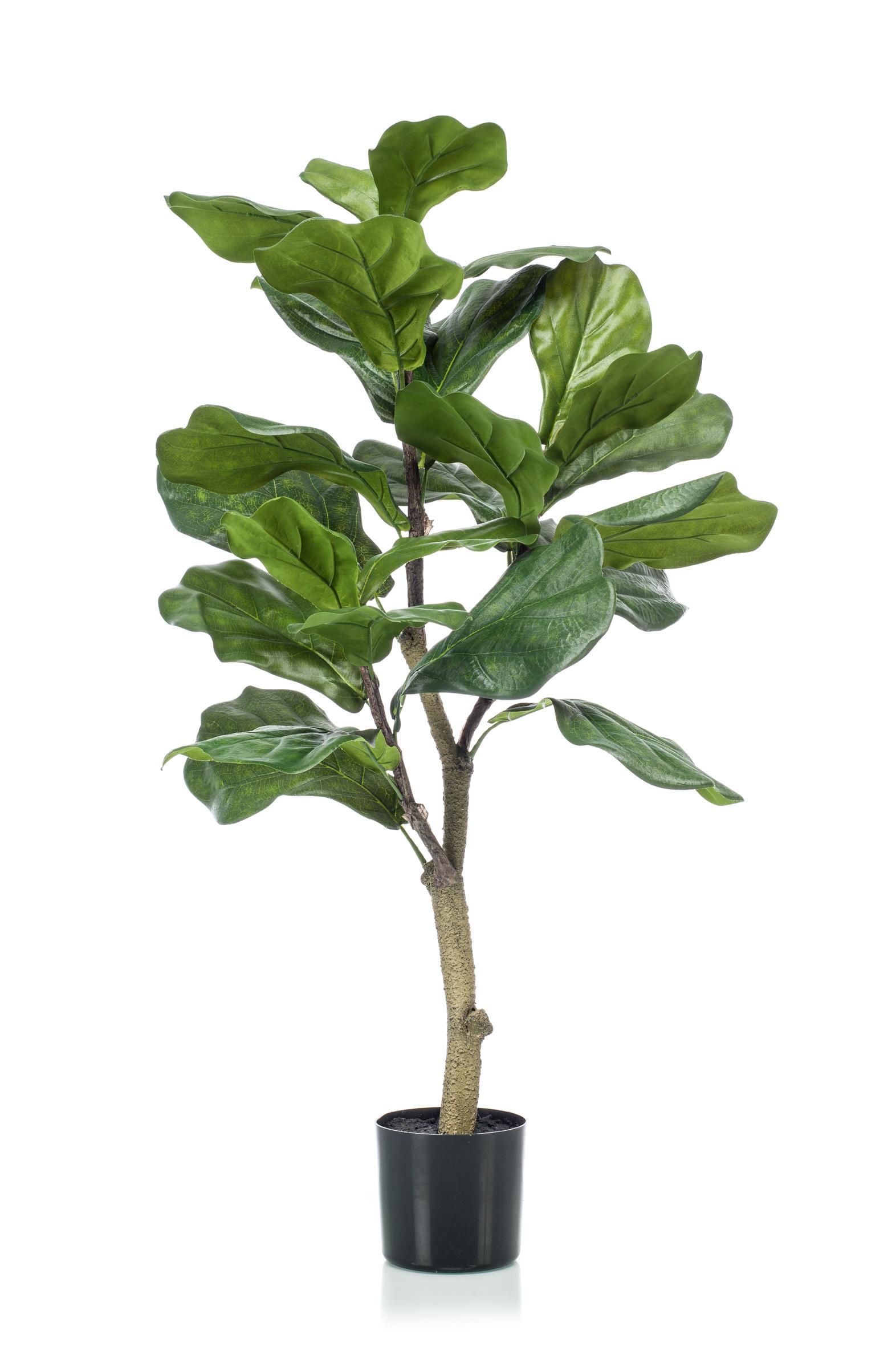 Kunstpflanze Ficus Lyrata Tabakspflanze