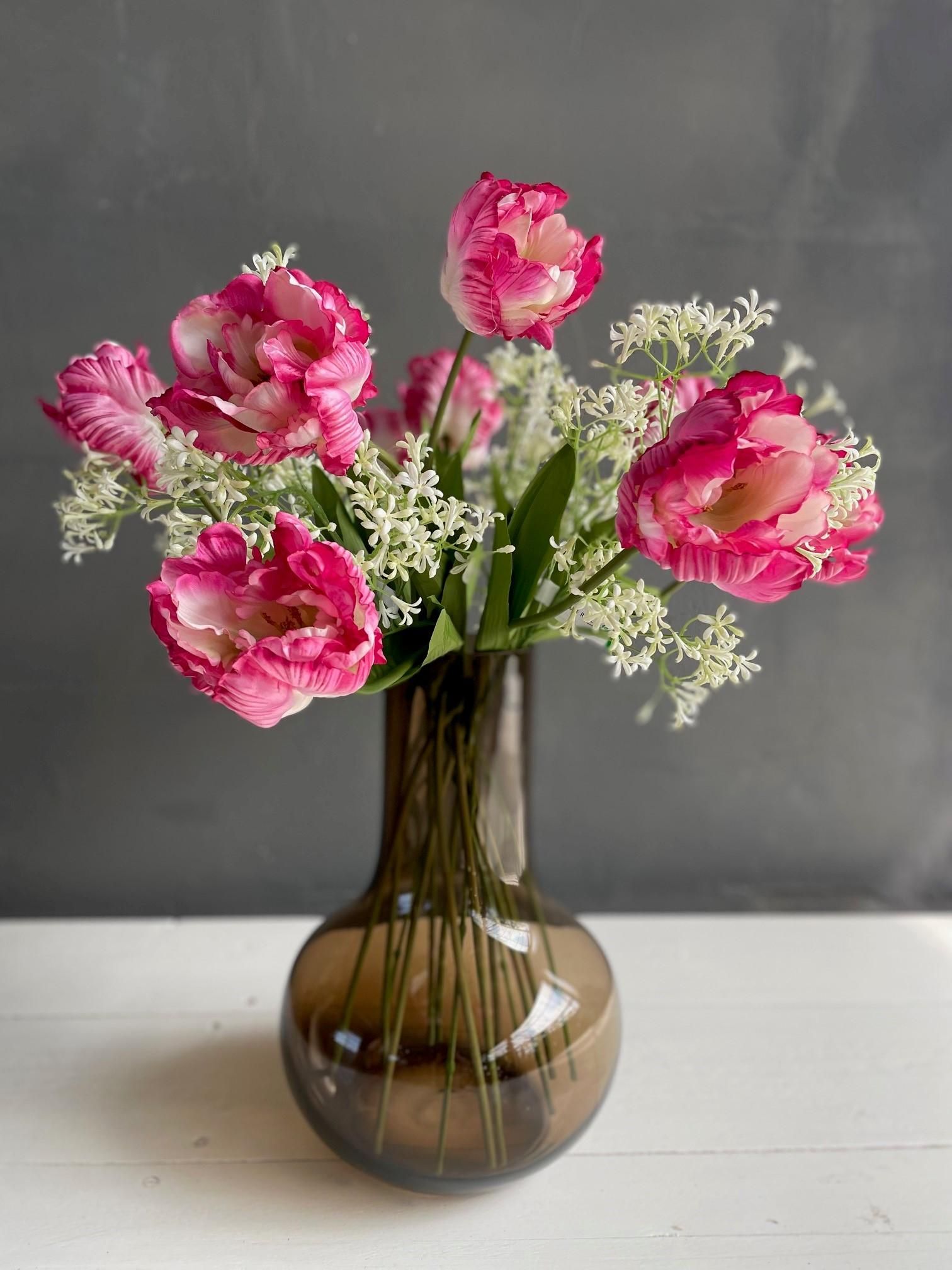 Kunstblumen Boquet Romantic Glam