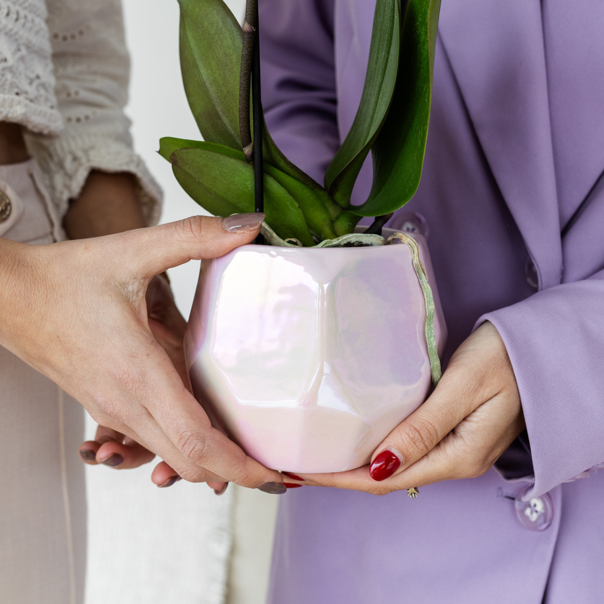 Pflanztopf Pearl – Pink – Ø9cm