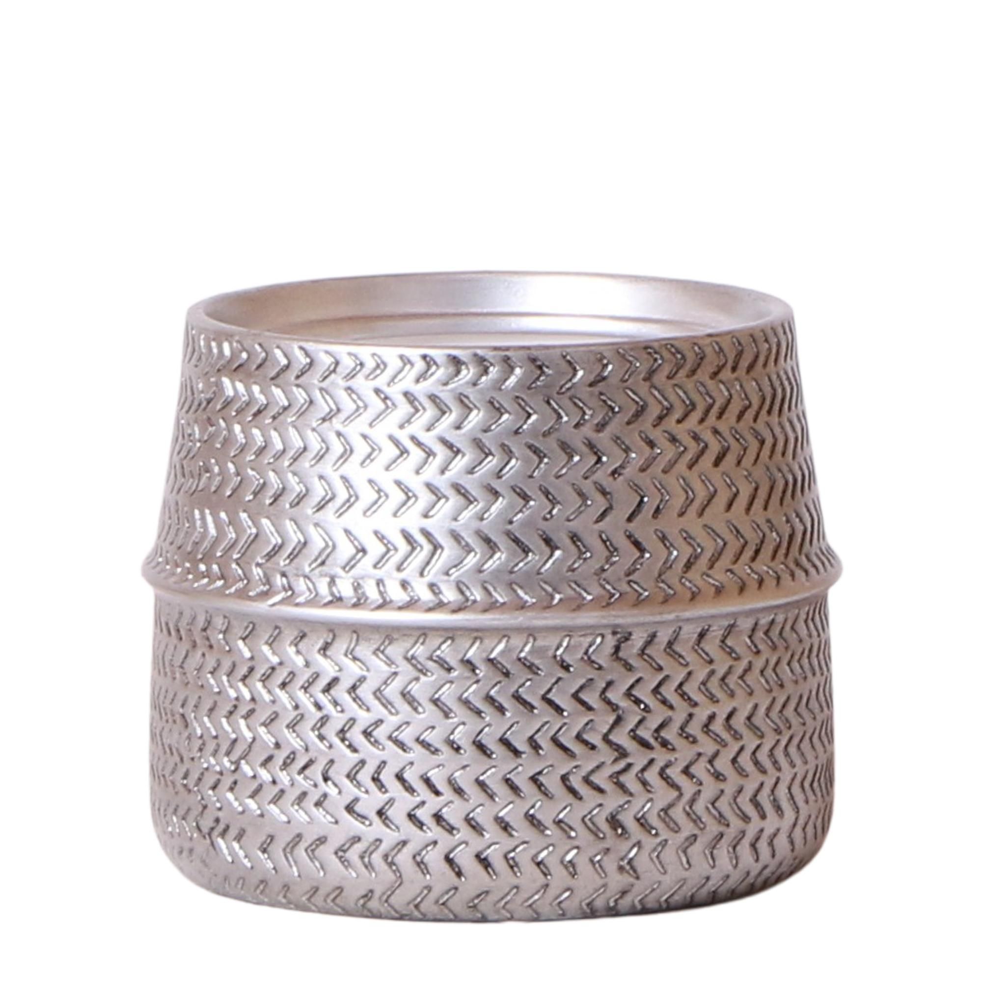 Groove Keramik Blumentopf Gold matt Ø12cm
