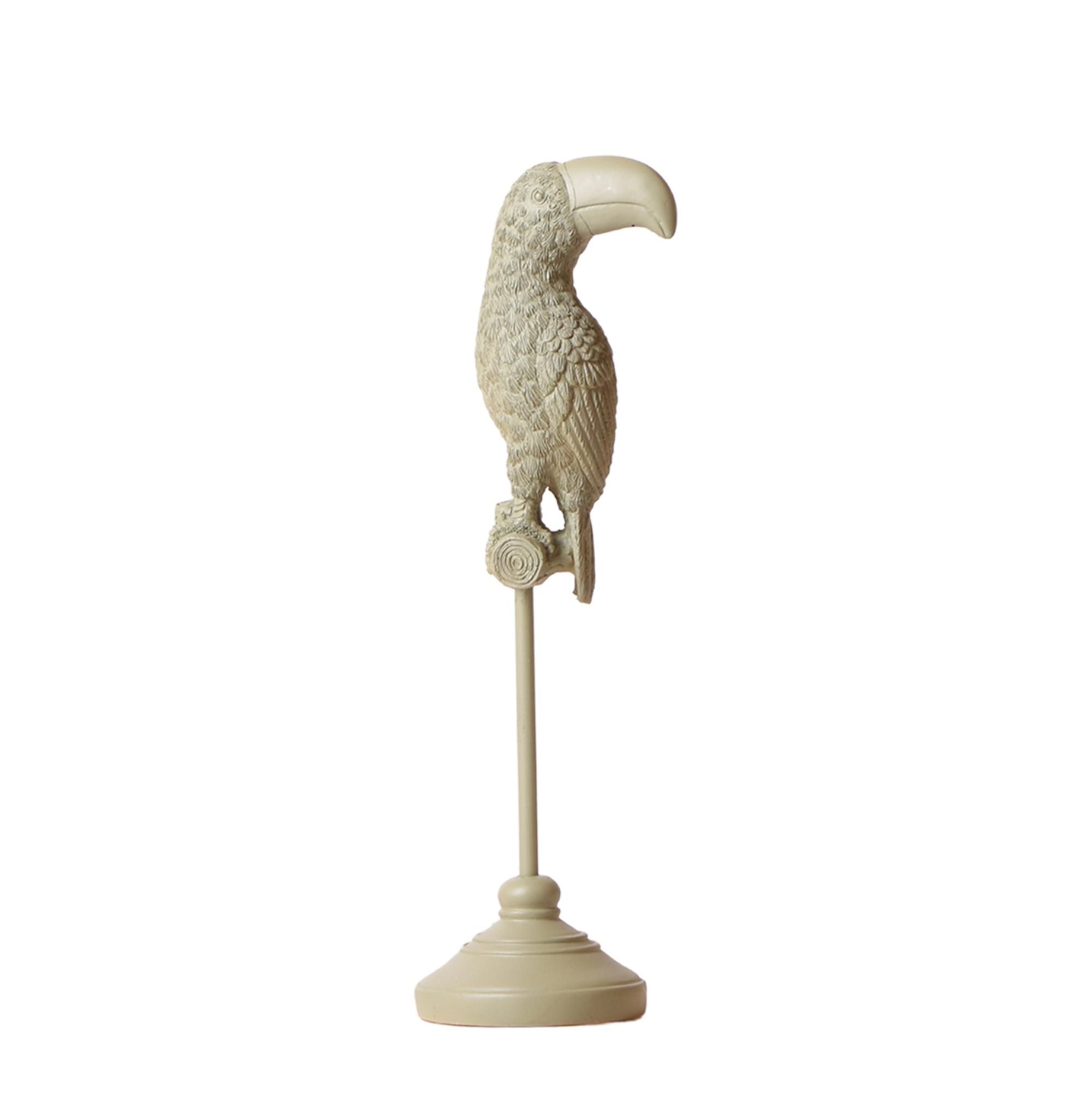 Deko-Skulptur Tukan Grün