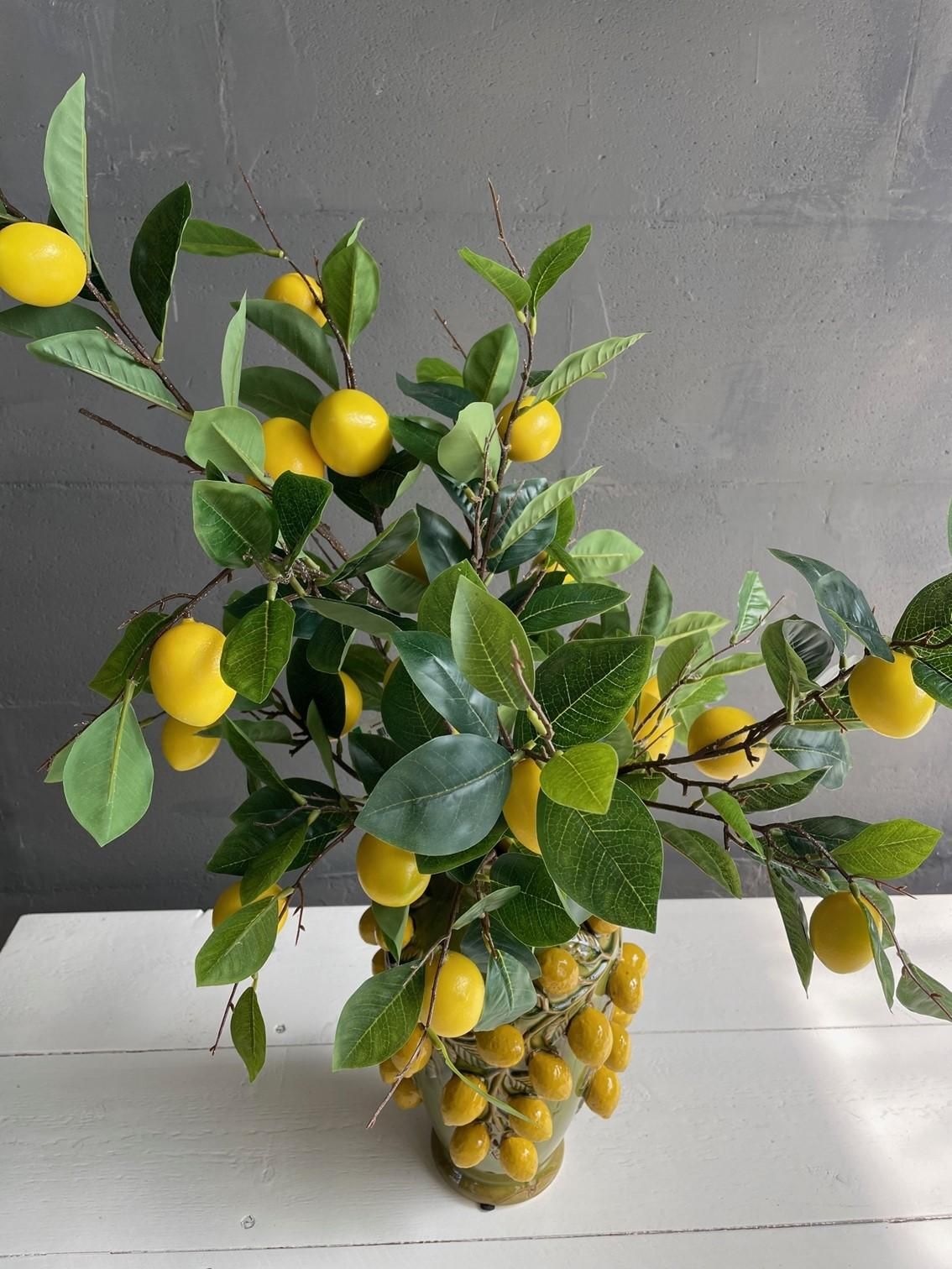 Kunstblumen Boquet Lemon Glow