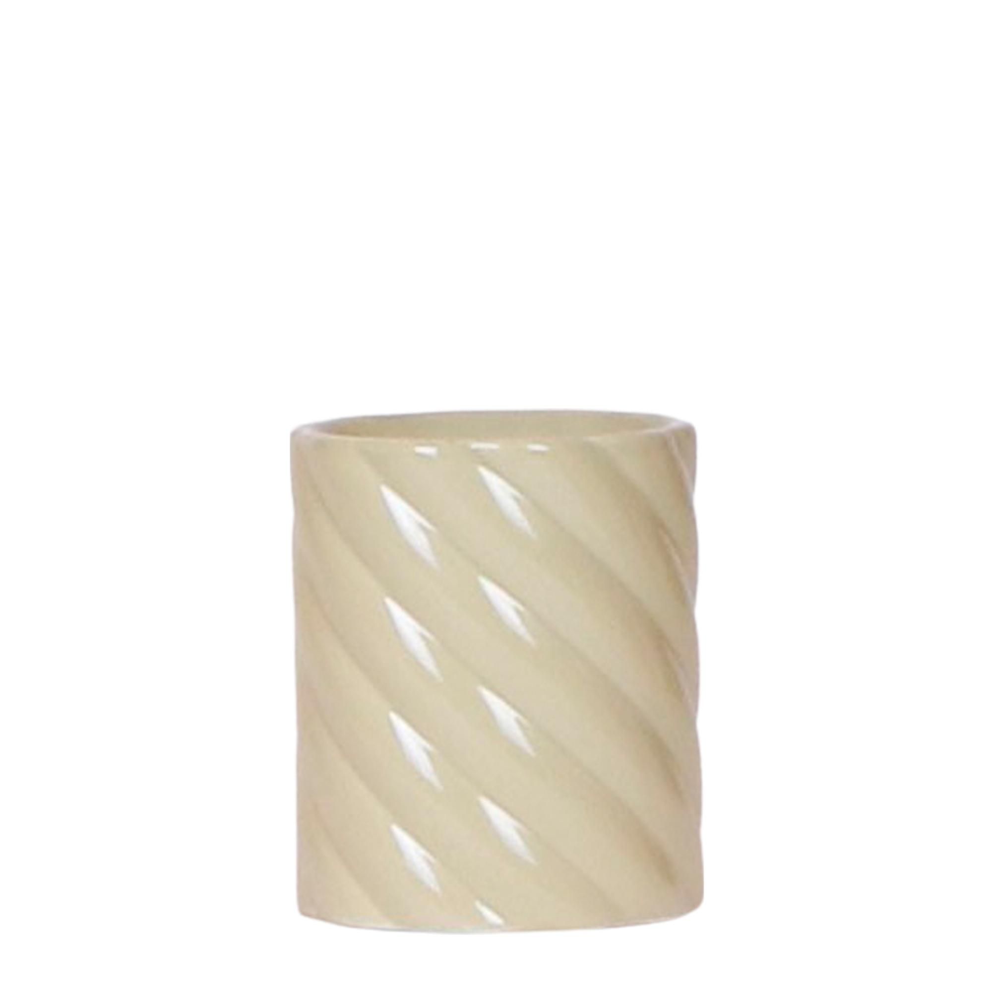 Candy Dekotopf Hoch – Grüner Keramik Blumentopf – Ø 6cm
