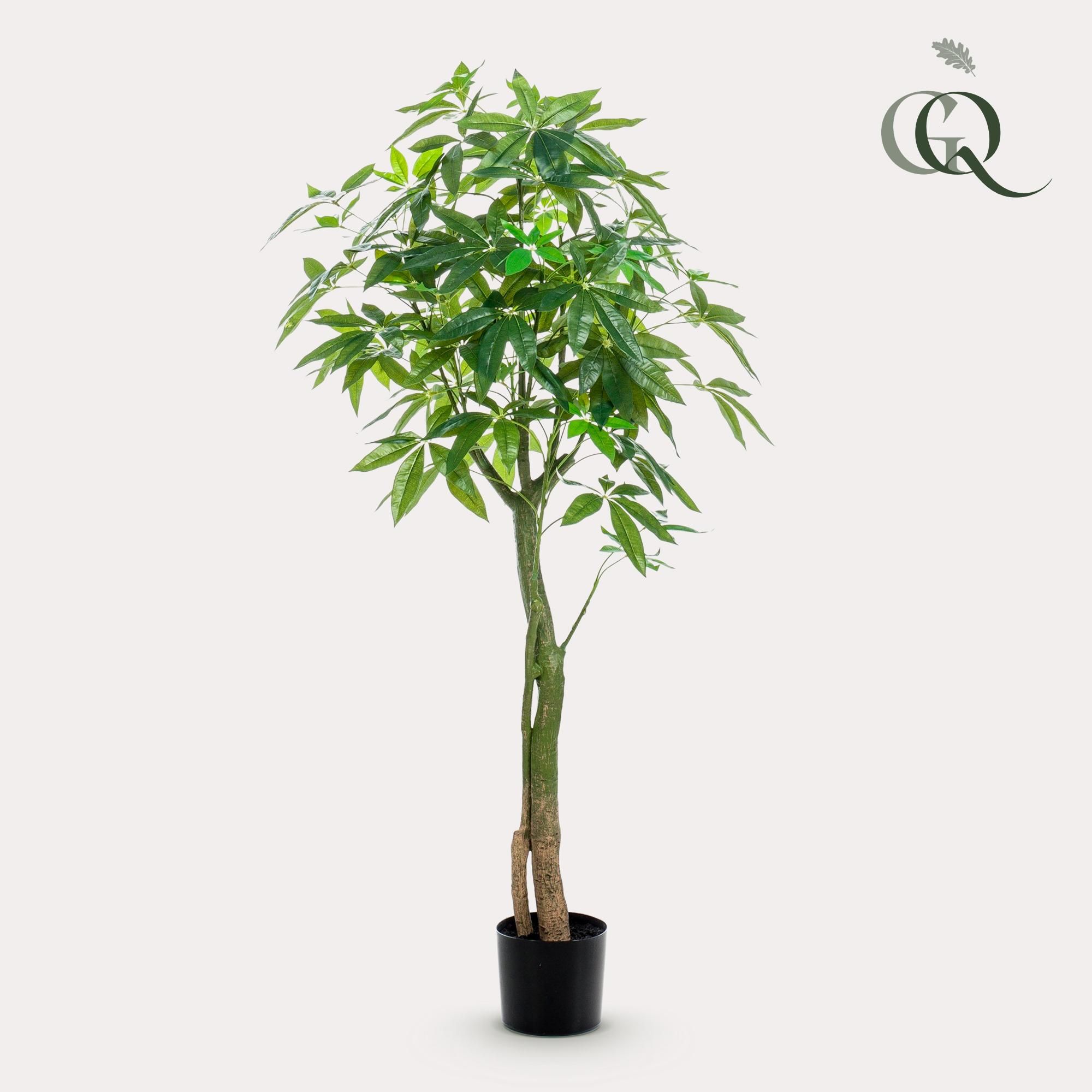 Kunstpflanze Pachira Aquatica Glückskastanie 150 cm