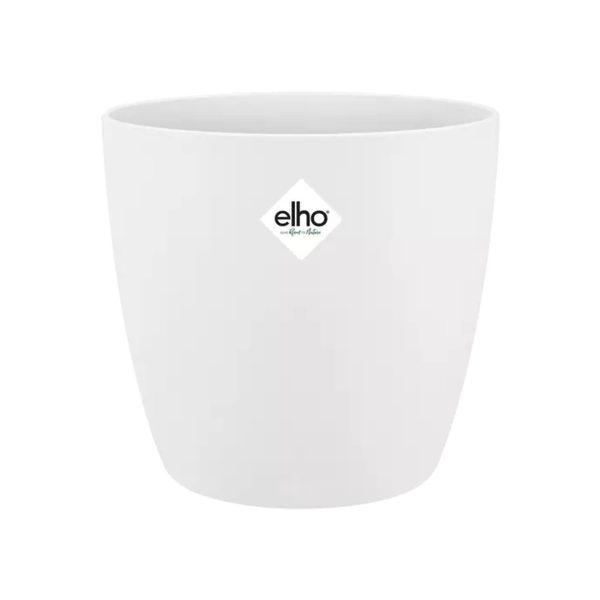 ELHO Brussels Blumentopf rund Weiß