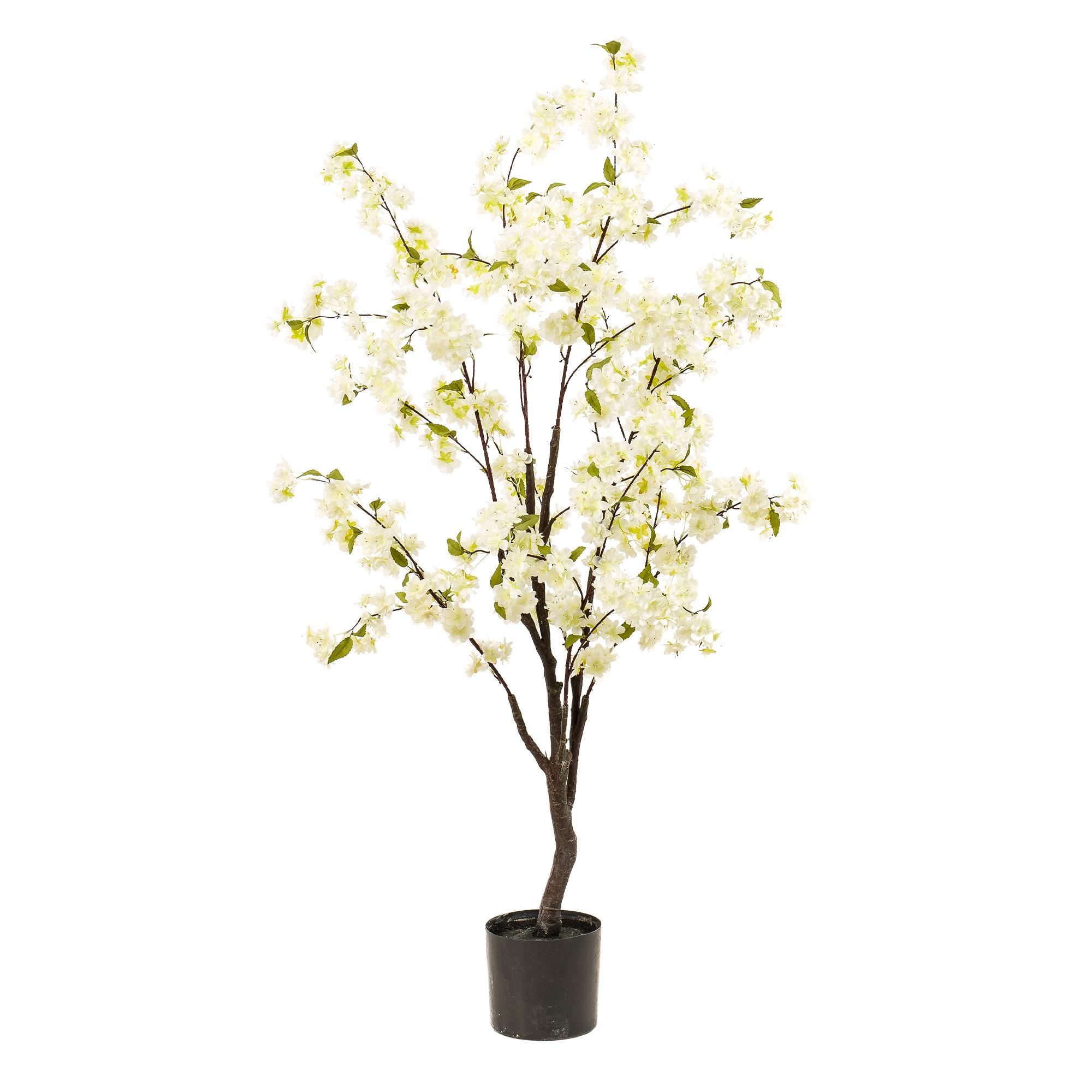 Kunstbaum Prunus Prunus | Kirschblüte Weiß | 135cm