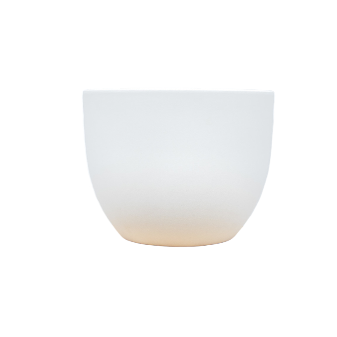 Moderner Anthrazit Blumentopf Eggy