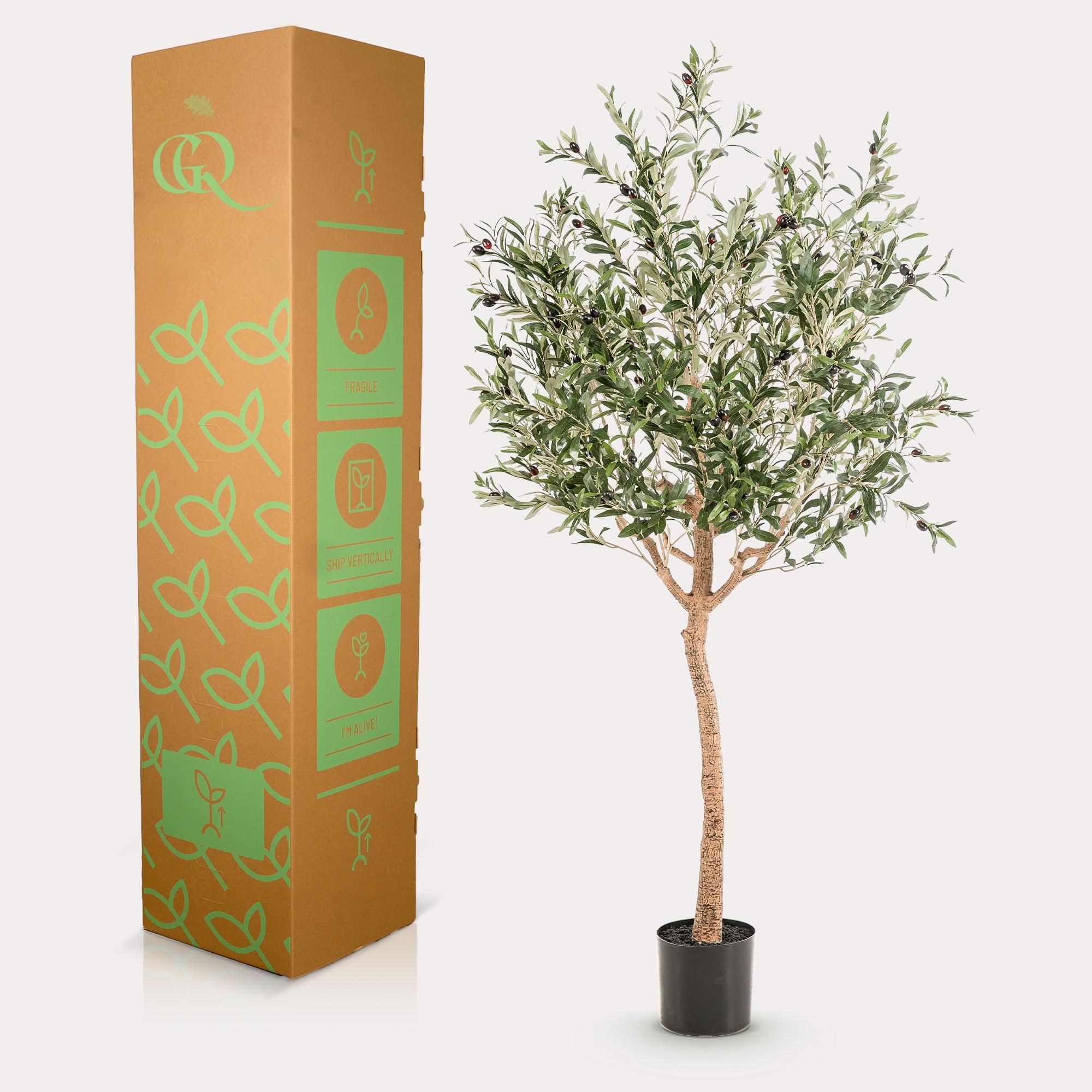 Kunst Olivenbaum Olea europaea 180 cm