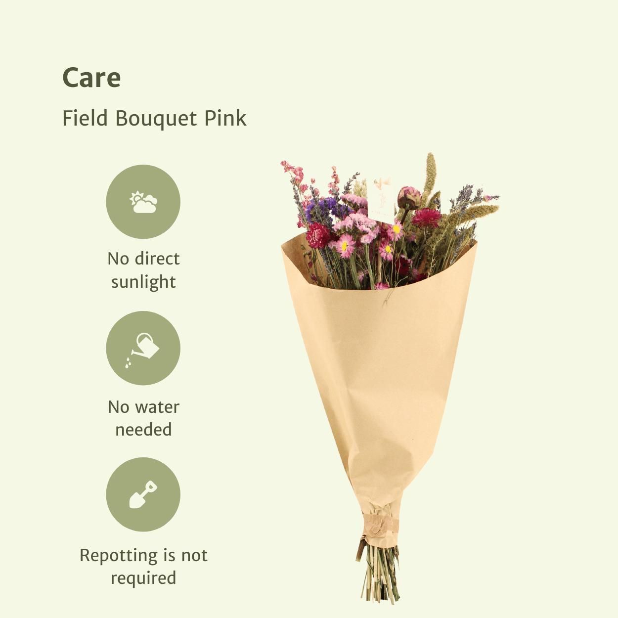Field Bouquet Trockenblumenstrauß