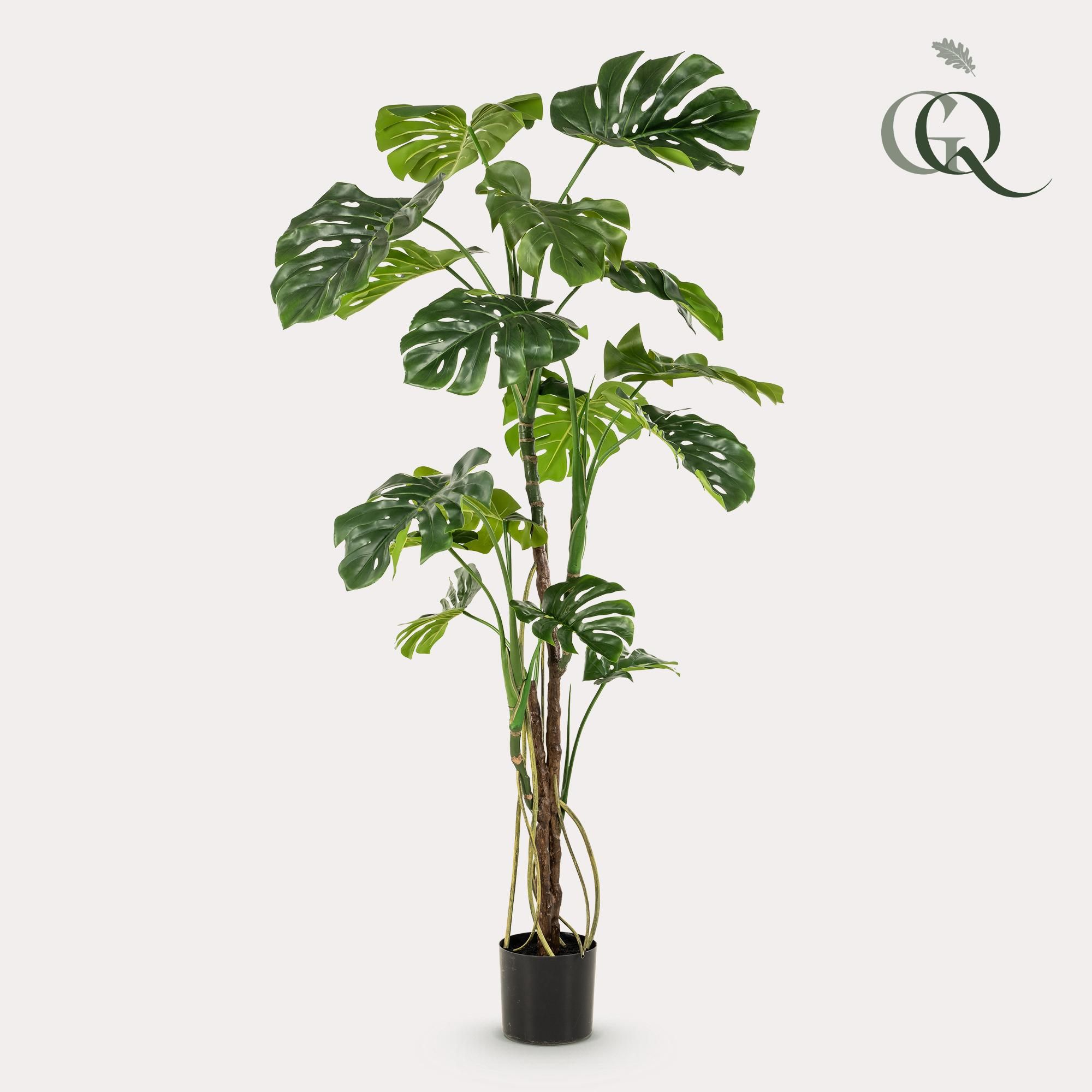 Kunstpflanze Monstera – 180cm – Ideal als Gartenpflanze