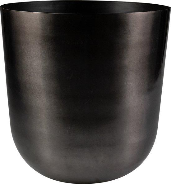 Moderner Metall-Pflanztopf Mayk Lead