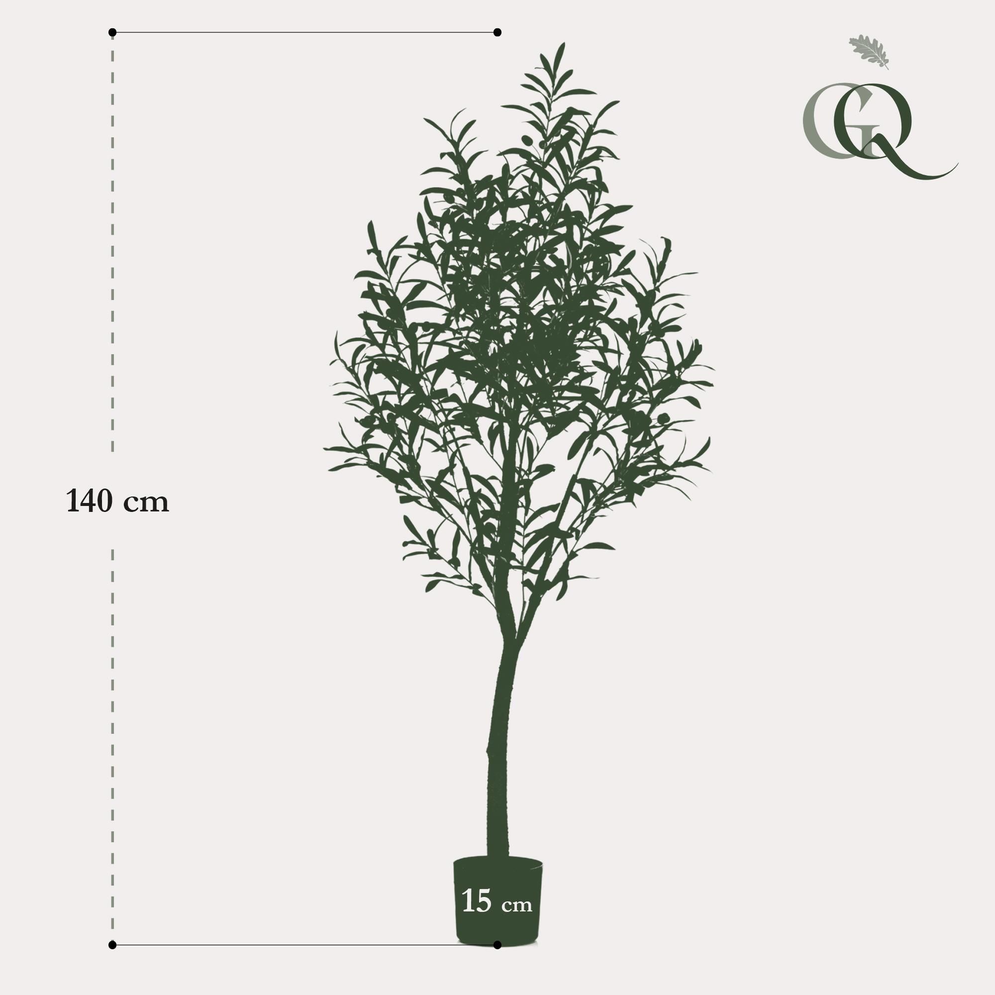 Künstlicher Olivenbaum Olea europaea 140 cm