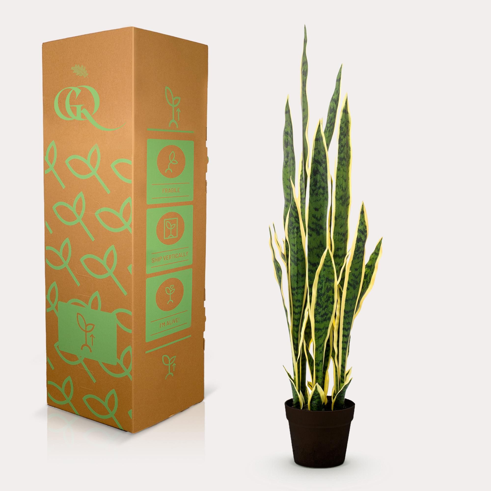 Kunstpflanze Sanseveria Trifasciata Frauenzunge