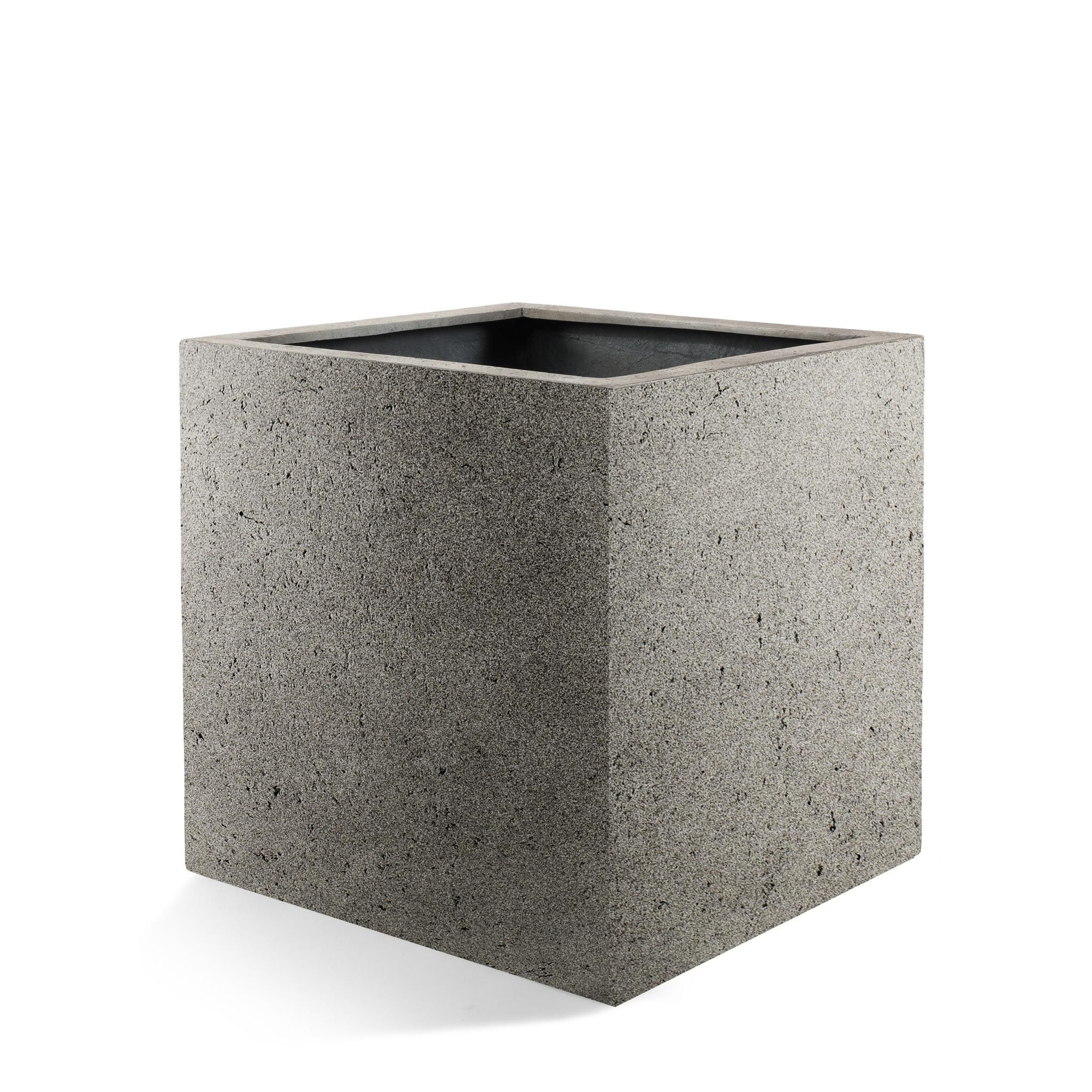 Eleganter Blumentopf Fabien aus Naturbeton